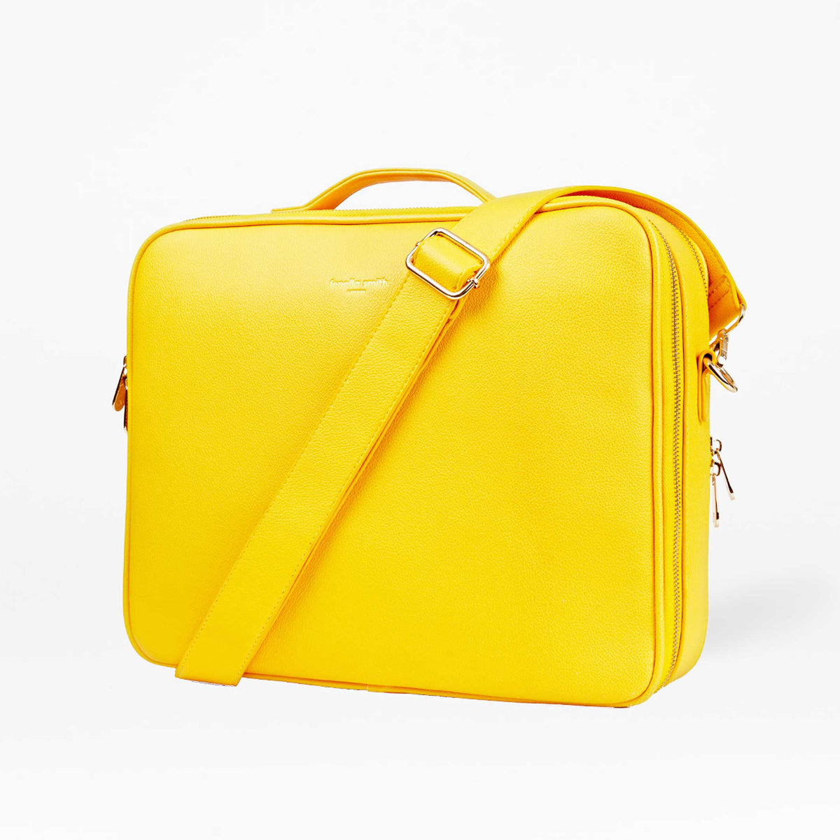 LUCA - Gelbe Laptop Tasche - bis 16 Zoll | Fenella Smith