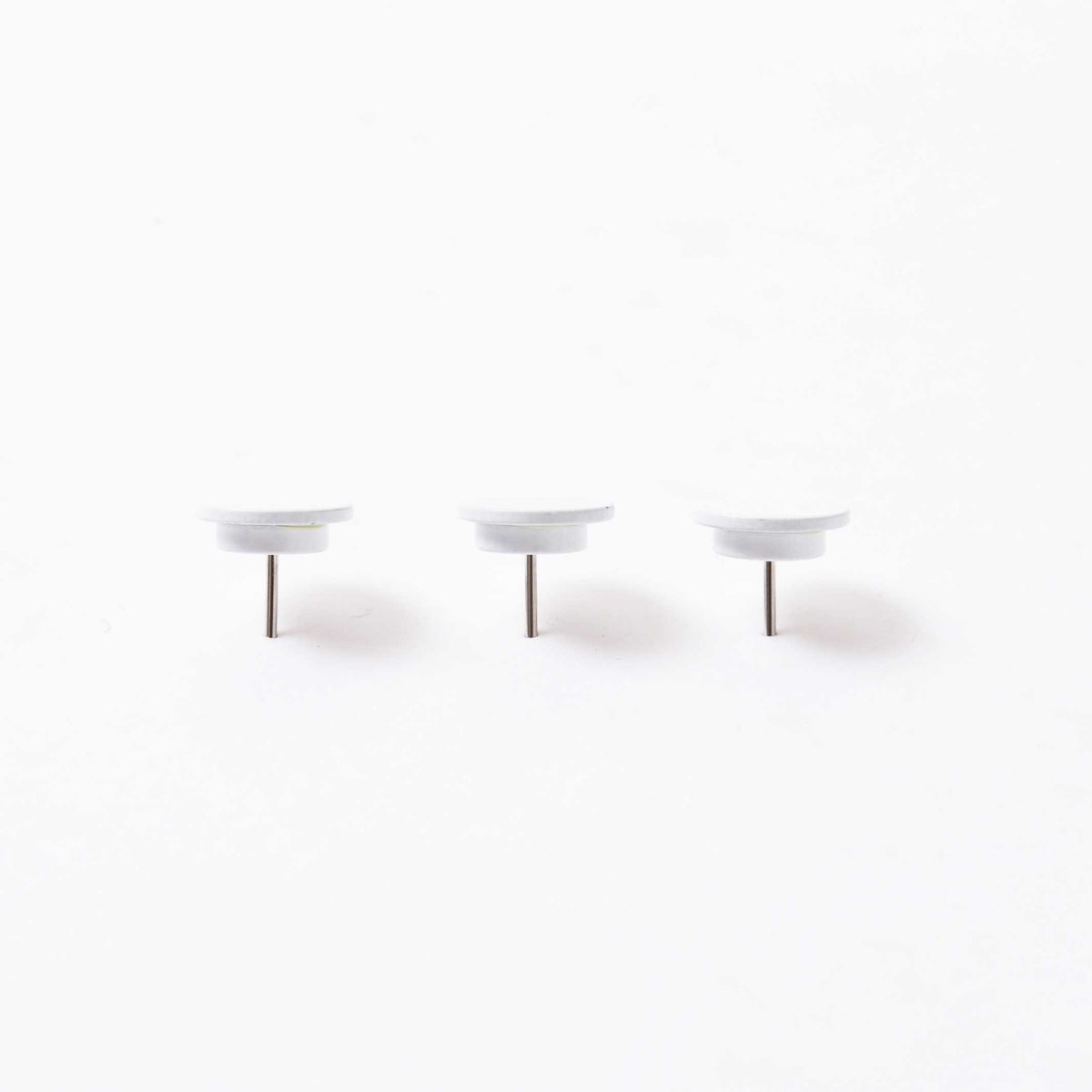Magnetpins "Magnet Tack" – Neodym · 3er-Set · Weiß | 100percent