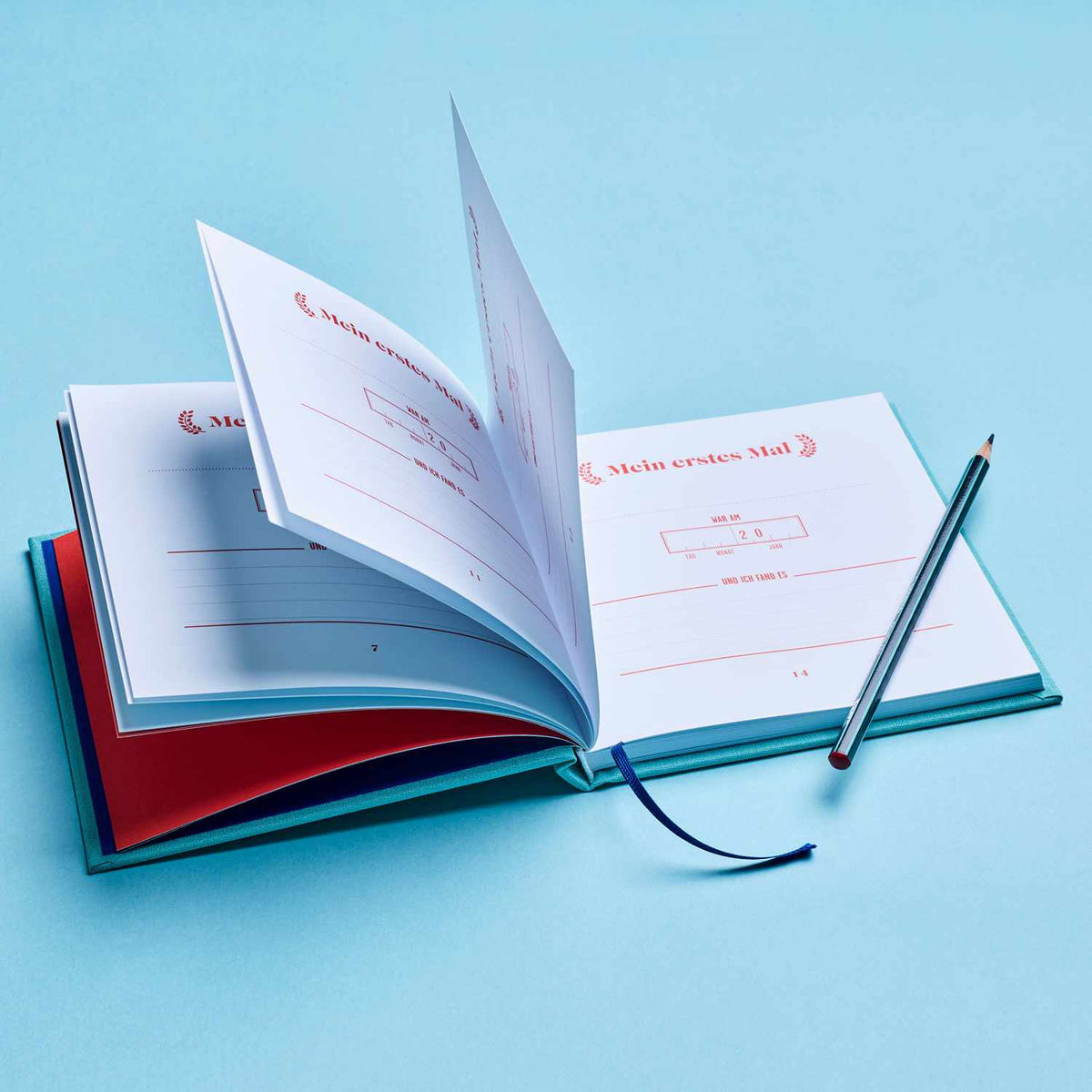 MEIN 1. MAL | Die wunderbaren Jahre unserer Kinder | TAGEBUCH für deine 1. MALE | Stratier