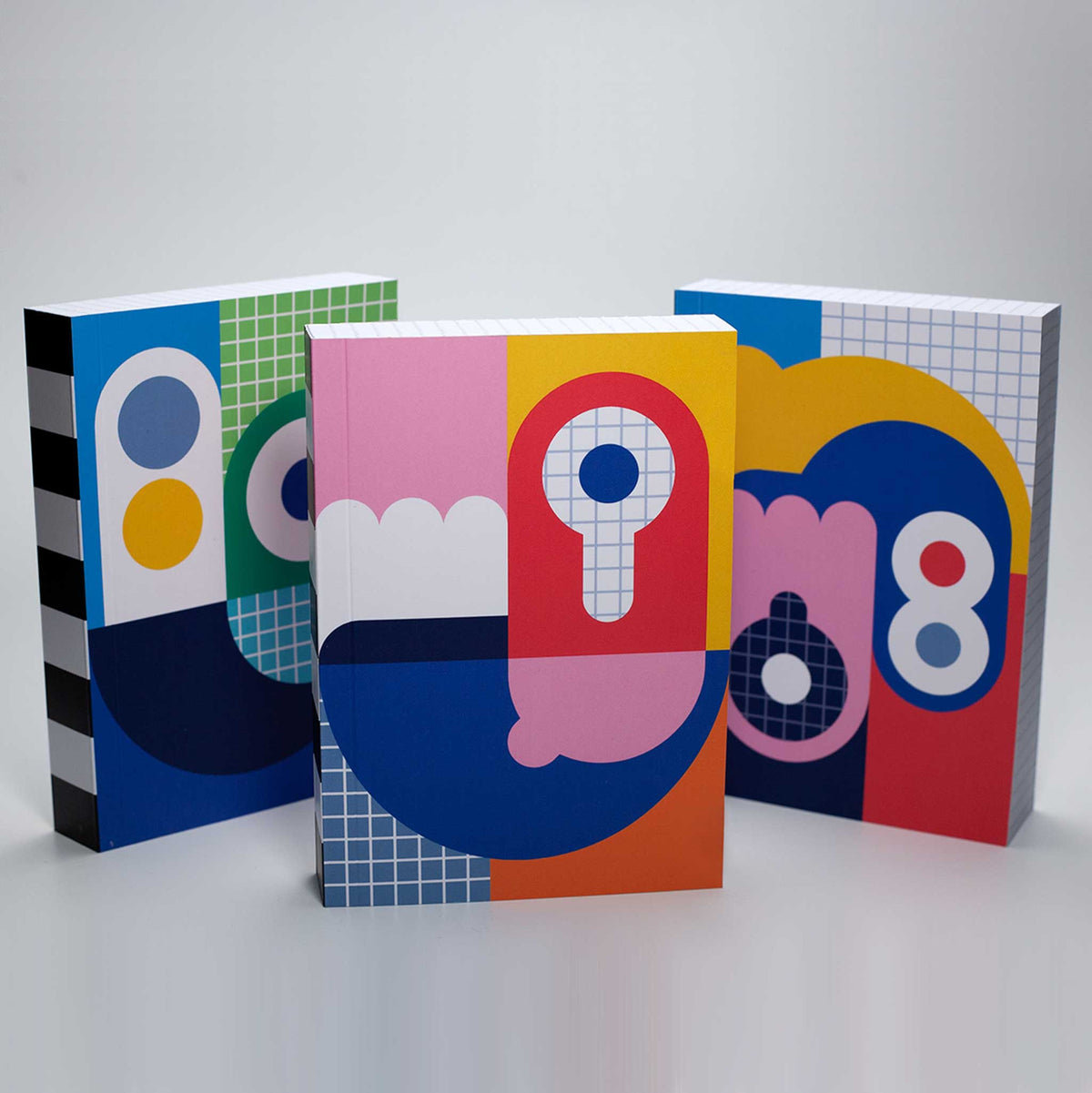 MINI BLOCK TWO | Liniertes Mini NOTIZBUCH | A6 & 336 Seiten | nolki