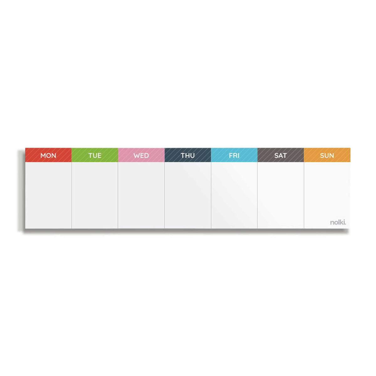 Mini WEEK PLANNER Crayon | Kleiner WOCHENPLANER | 50 Seiten | nolki