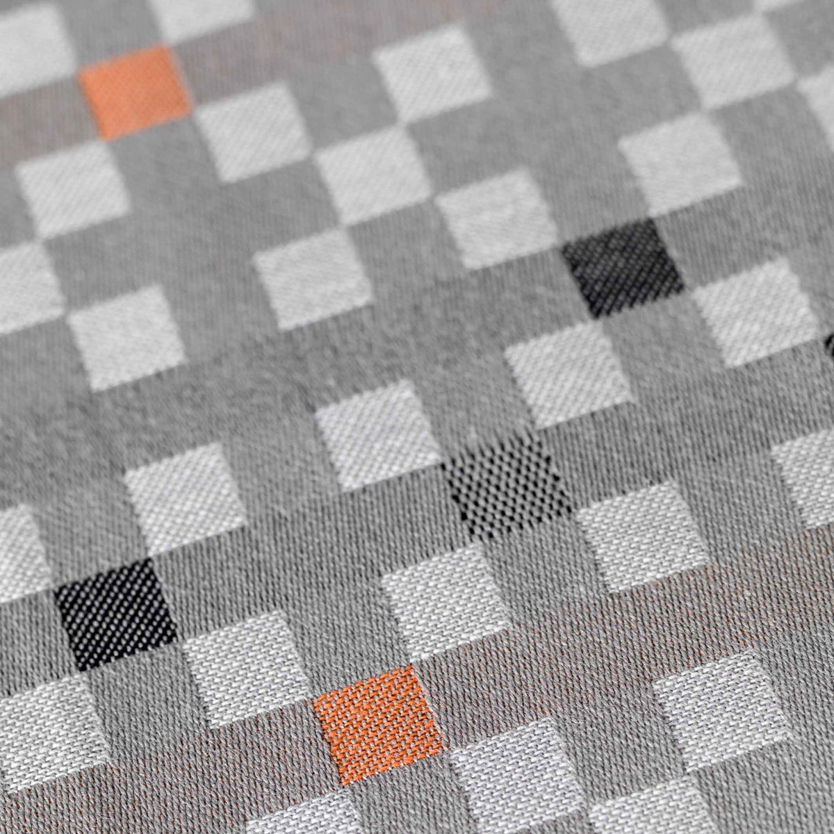 MOSAIC Gray | TEA TOWEL | Bitmap Collection | Cristian Zuzunaga