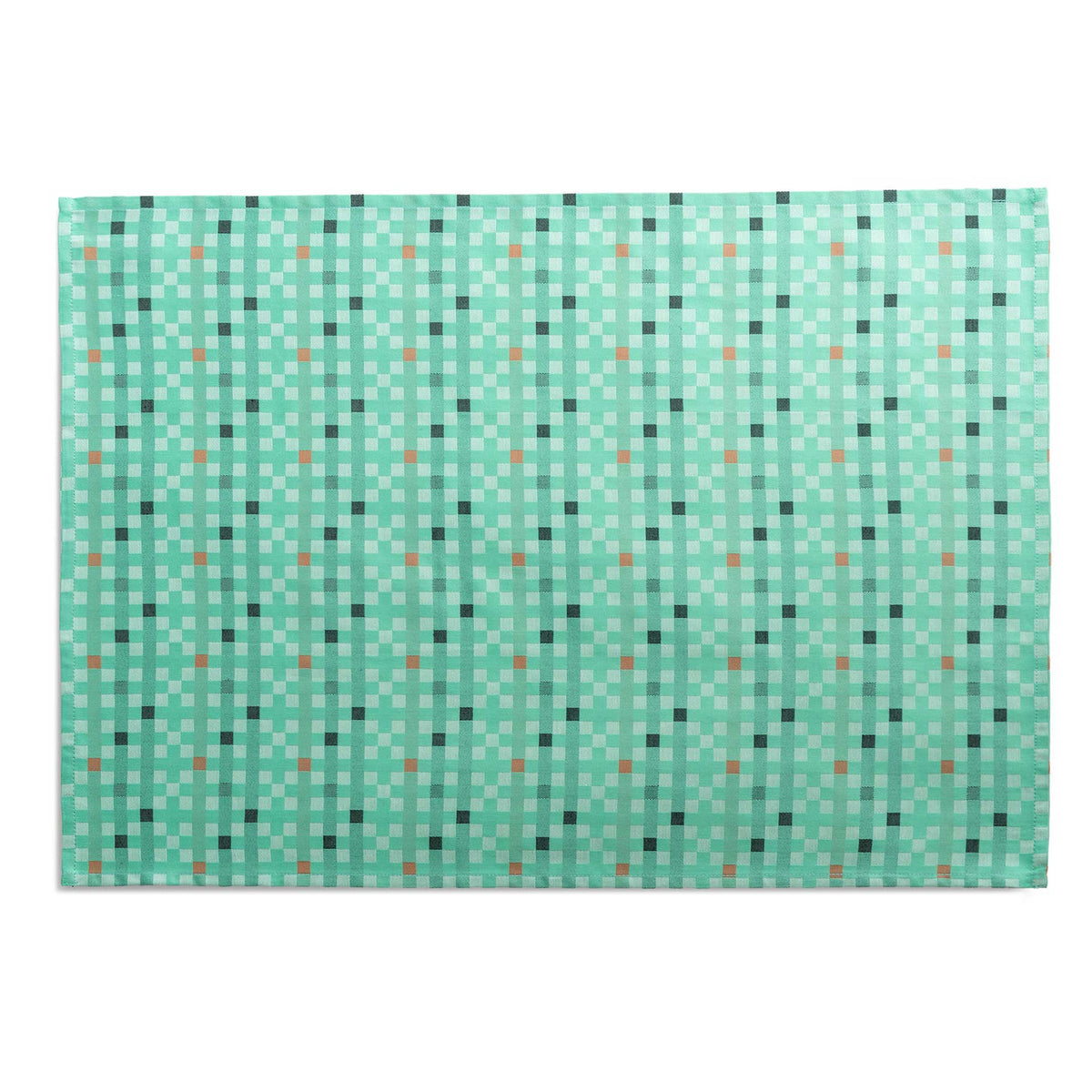 MOSAIC Mint | TEA TOWEL | Bitmap Collection | Cristian Zuzunaga