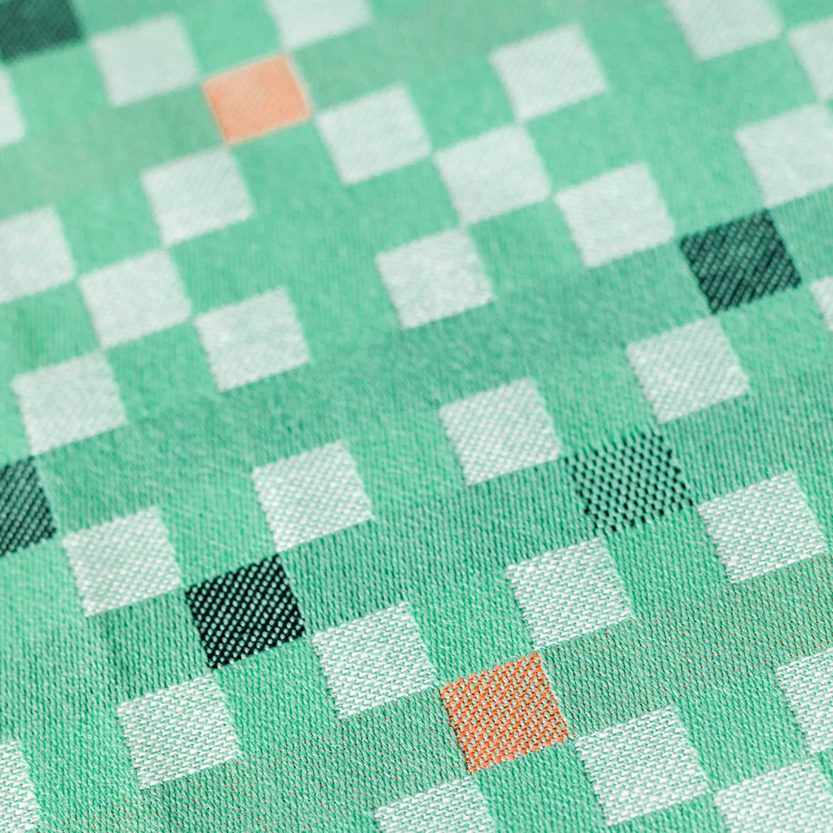 MOSAIC Mint | TEA TOWEL | Bitmap Collection | Cristian Zuzunaga