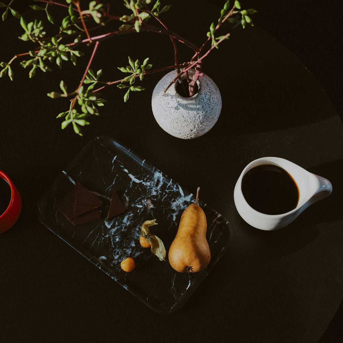 NOCTURN ATTRAPE MARBLE | STOCKAGE | BOL en marbre noir Marquina | Craighill