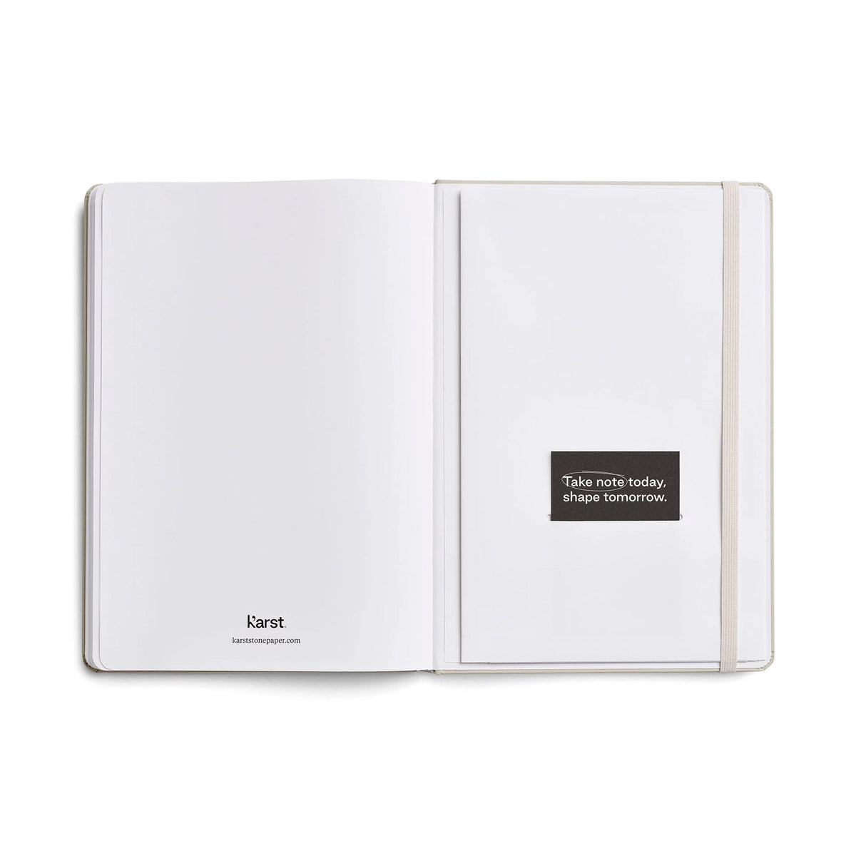 Hardcover NOTEBOOK A5 | Schwarzes NOTIZBUCH | KarstGoods