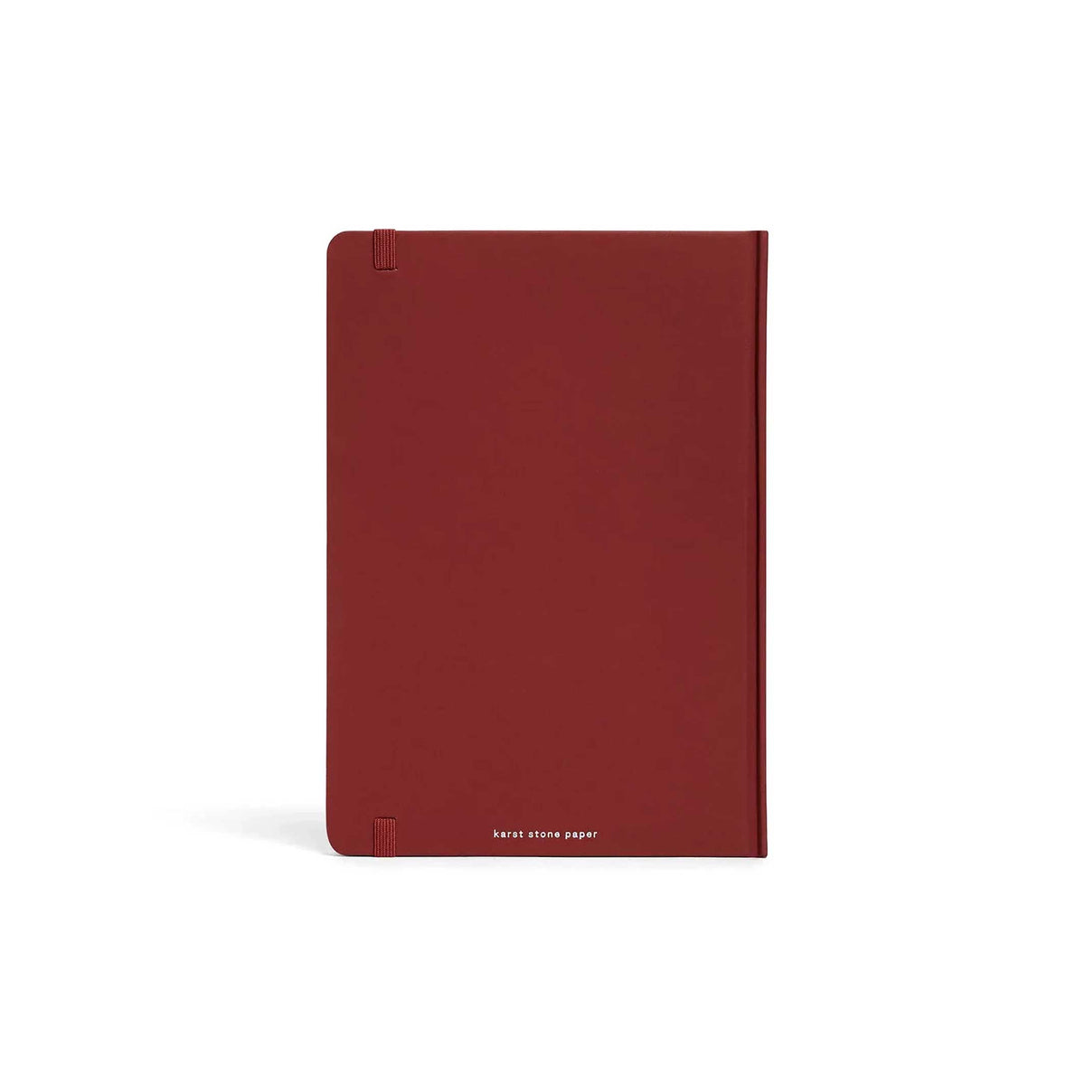 CARNET À Couverture rigide A5 | CARNET Pinot Rouge | Papier de pierre karstique