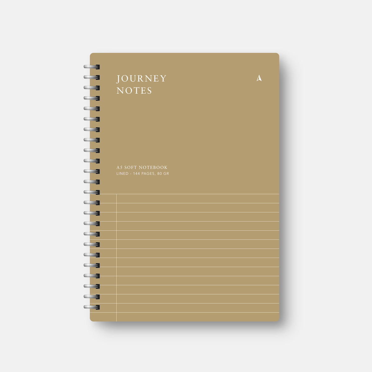 SOFT SPIRAL NOTEBOOK A5 - NOTIZBUCH mit Spiralbindung | Somewhere