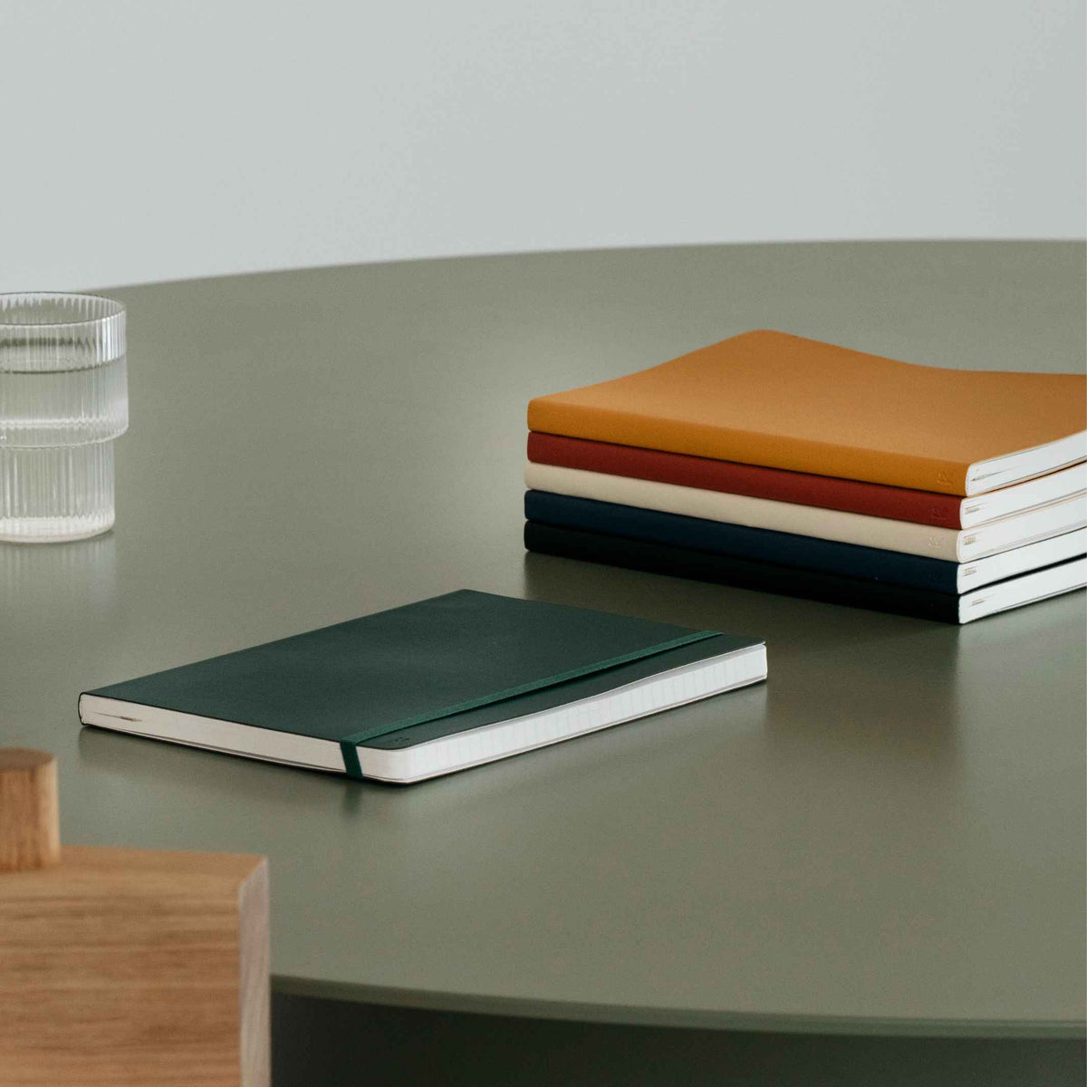 Softcover NOTEBOOK A5 - Forest-grünes NOTIZBUCH | KarstGoods