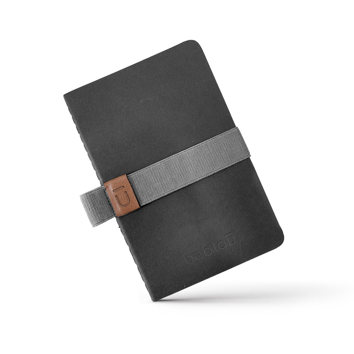 POCKET NOTEBOOK | 3 kleine NOTIZBÜCHER mit Stiftehalter-Band | beblau
