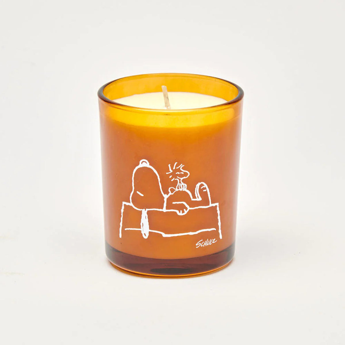 PEANUTS - HOME CANDLE | Vegane, pflanzliche WACHS-KERZE | Bernstein & Zedernholz | Magpie