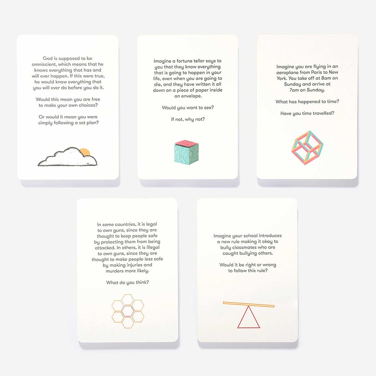 Kartenspiel "Philosophical Questions for Curious Minds" – Englisch | TSOL