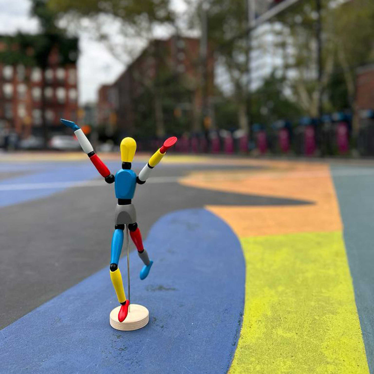PIET The Artist's Mannequin | Wooden FIGURINE | Block Design