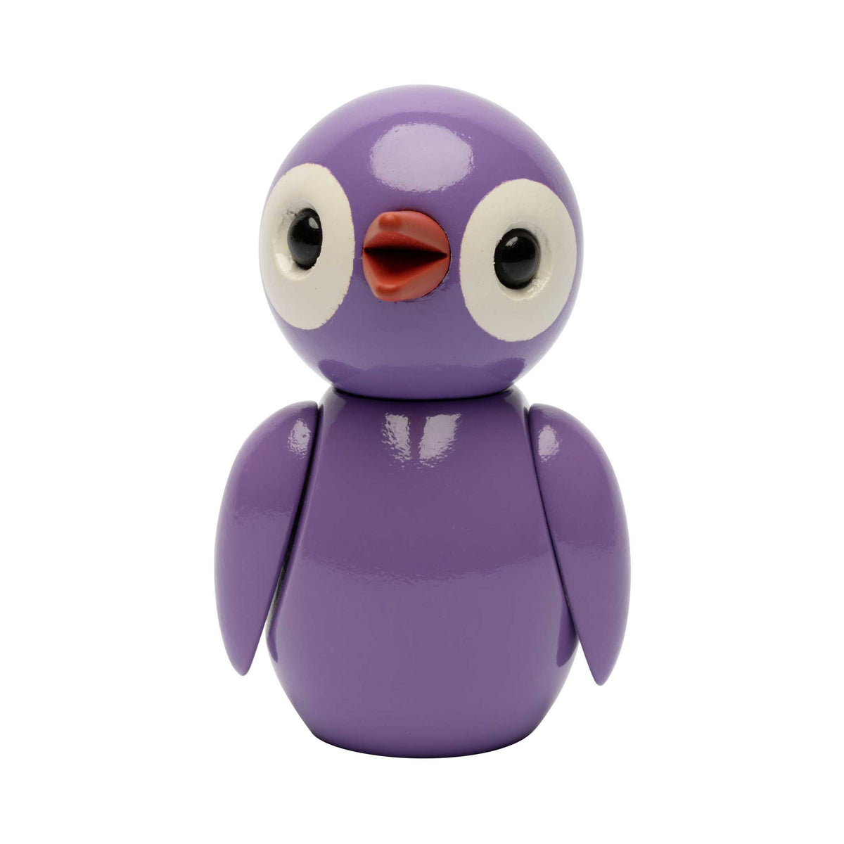 Deko-Vogel "Playful Purple" – Buche · 6,5 cm | Spring Copenhagen