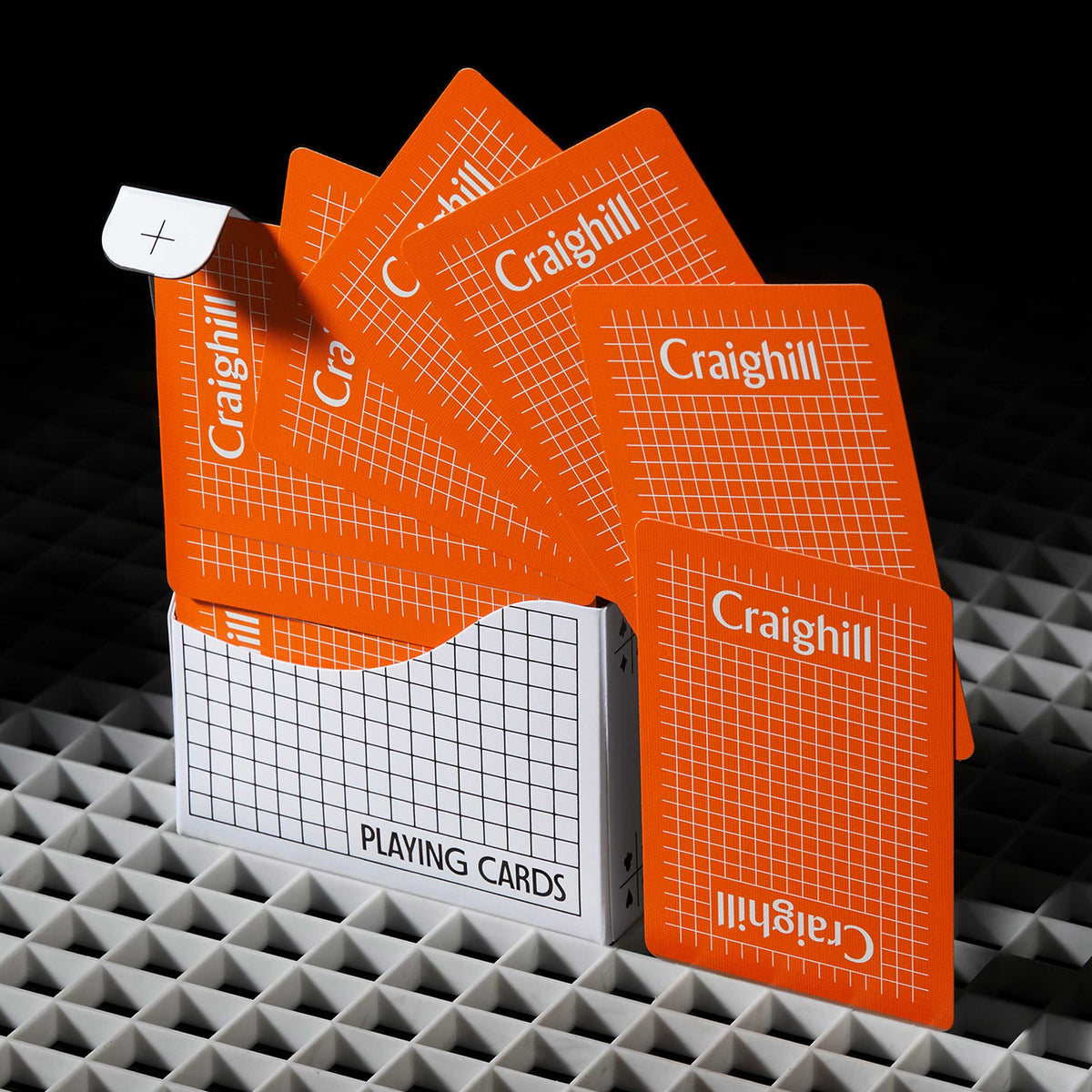 Spielkarten – Orange · Magnetbox | Craighill