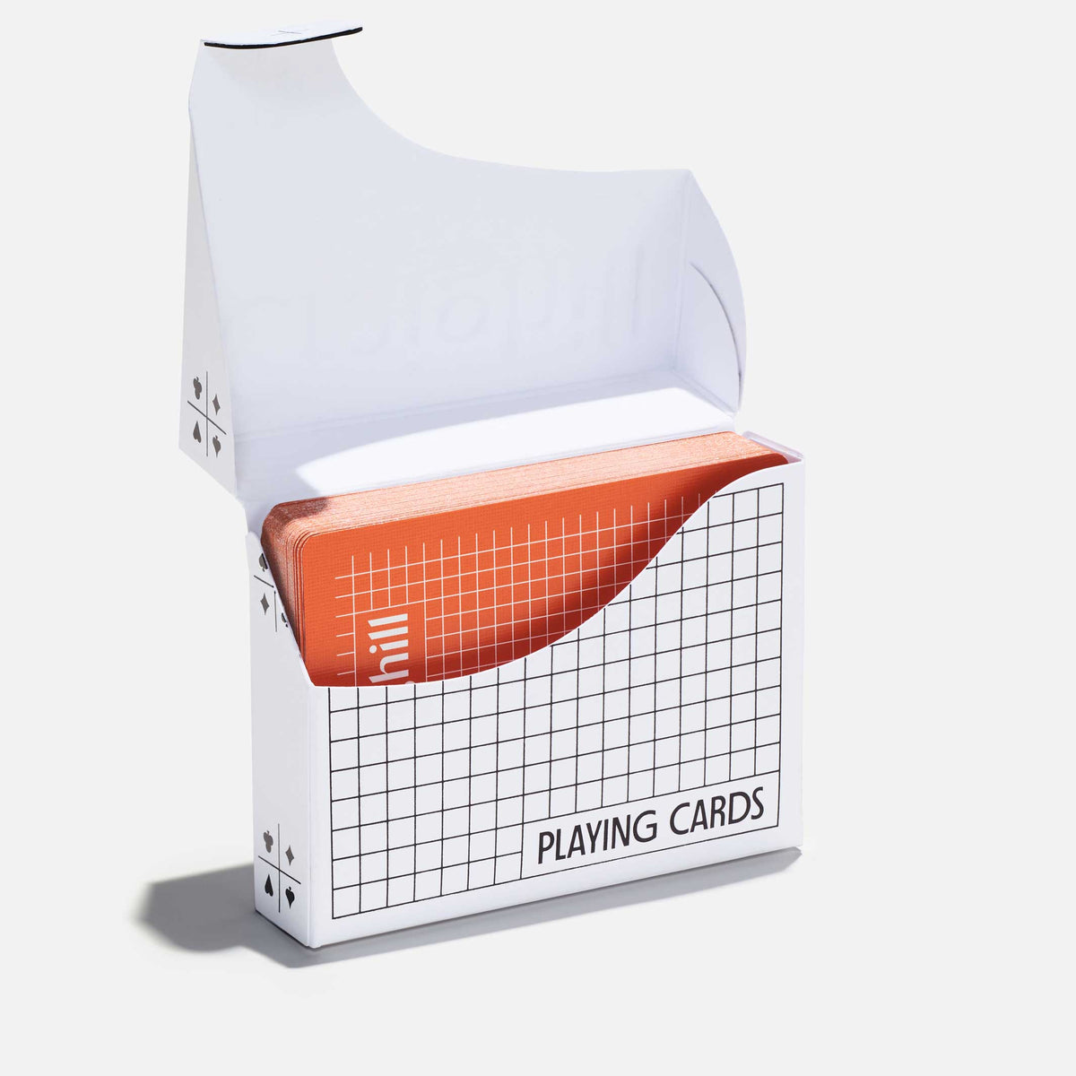 Spielkarten – Orange · Magnetbox | Craighill