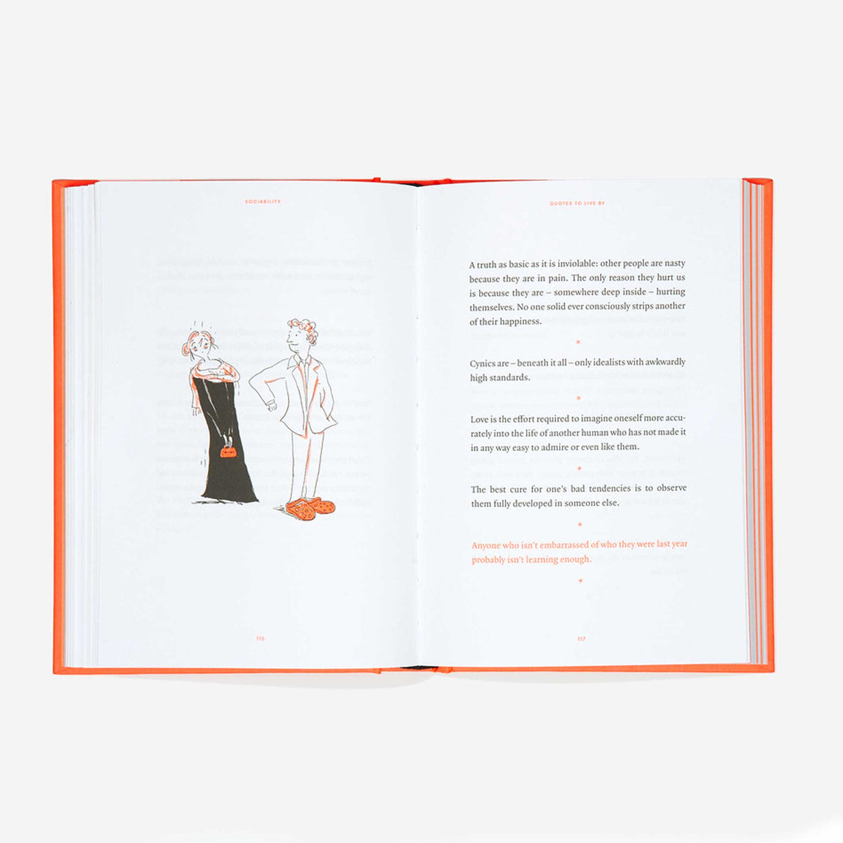 Buch "Quotes to Live By" – Hardcover · Englisch | The School of Life