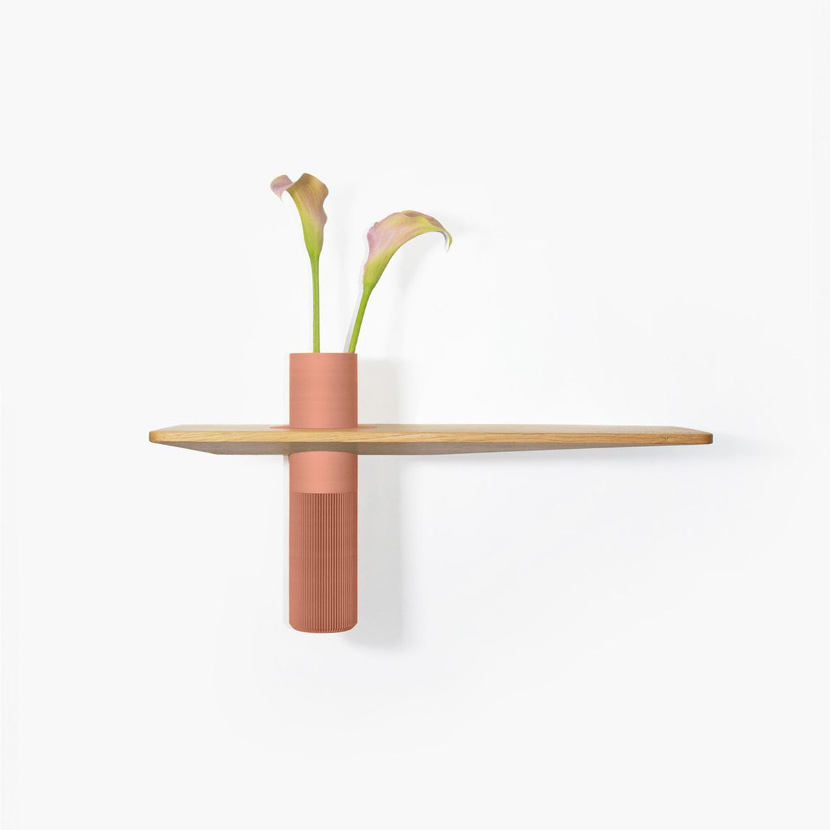 VASEBOARD M - Wandregalsystem mit modularer Vase - 3D Druck | vaseboard