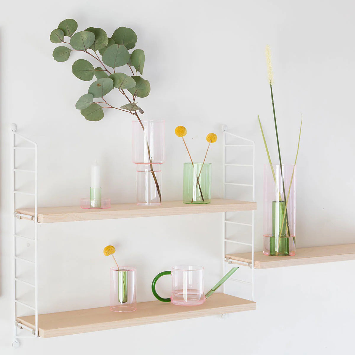 GLASS WATERING CAN - zweifarbige Glas-Giesskanne | Block Design