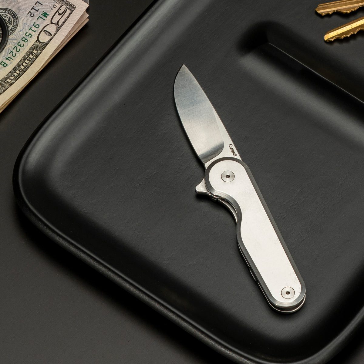 Taschenmesser Rook – Edelstahl · 8,1 cm | Craighill