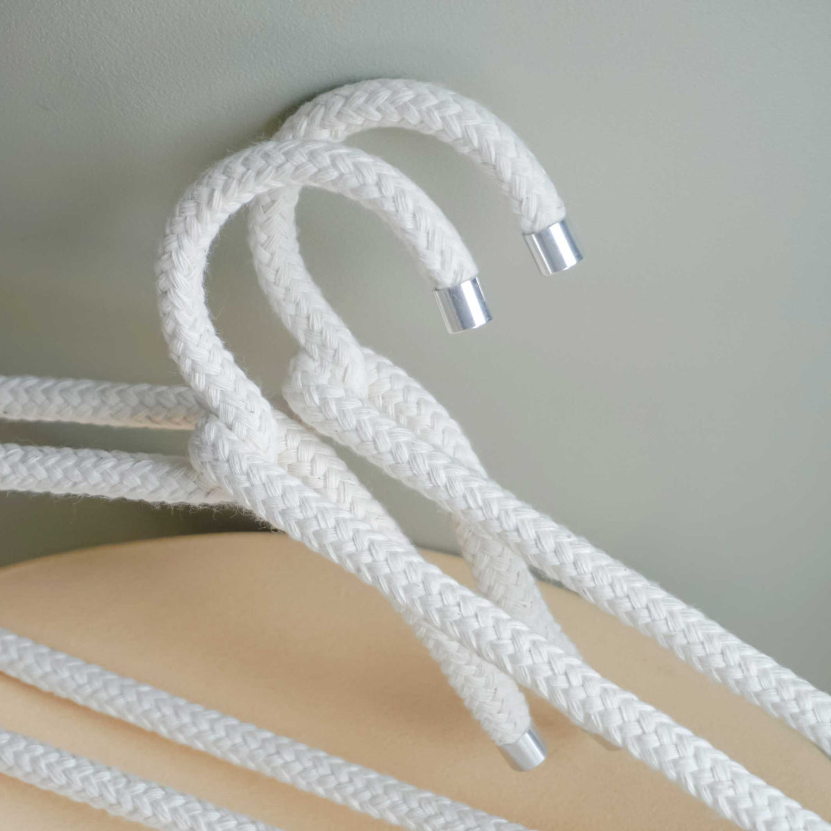Kleiderbügel "Rope Hanger" – Baumwolle · Natur | Peppermint Products