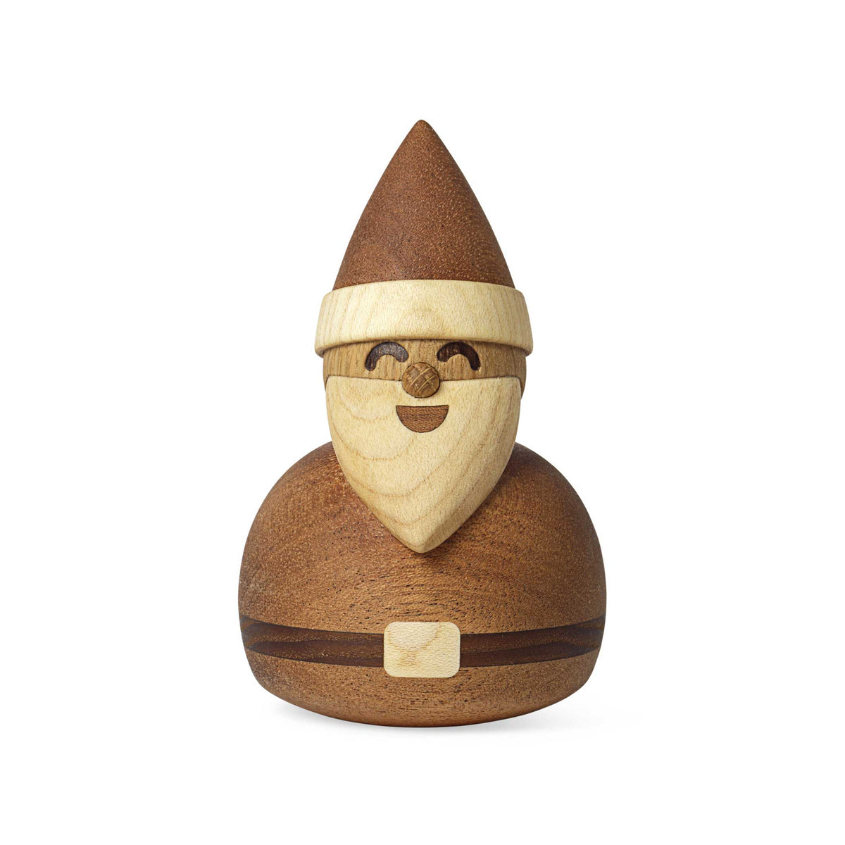 Wooden Santa Claus – Oak · 11 cm | Spring Copenhagen