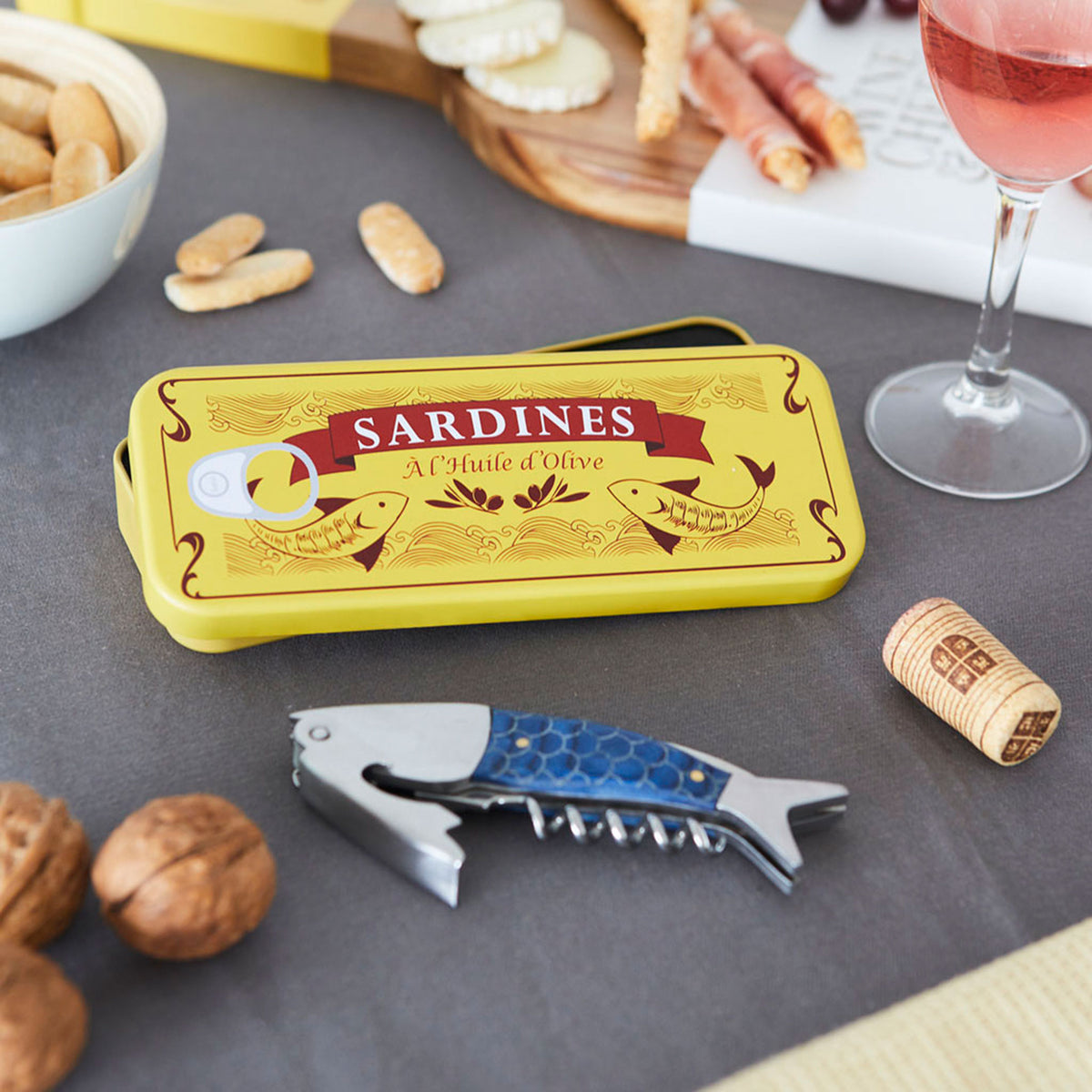 SARDINES - Tire-bouchon en forme de sardine | Balvi