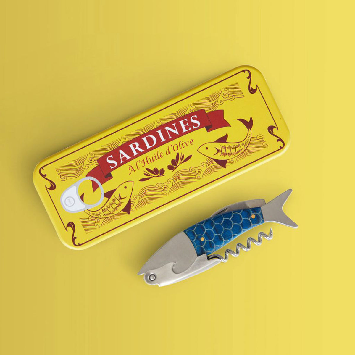 SARDINES - Tire-bouchon en forme de sardine | Balvi