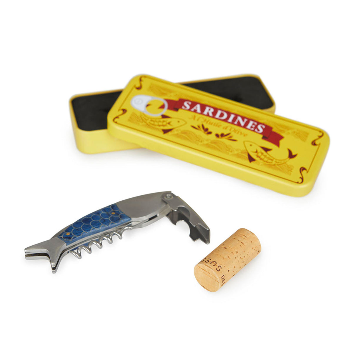 SARDINES - Tire-bouchon en forme de sardine | Balvi