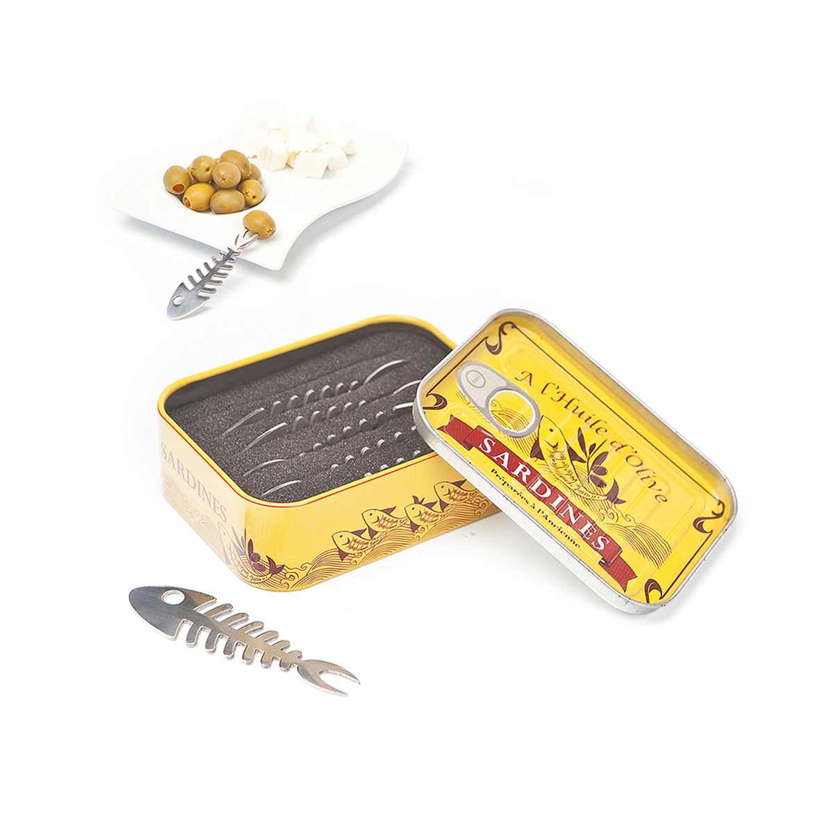 SARDINES - 6x fourchettes à goûter et à grignoter | Balvi
