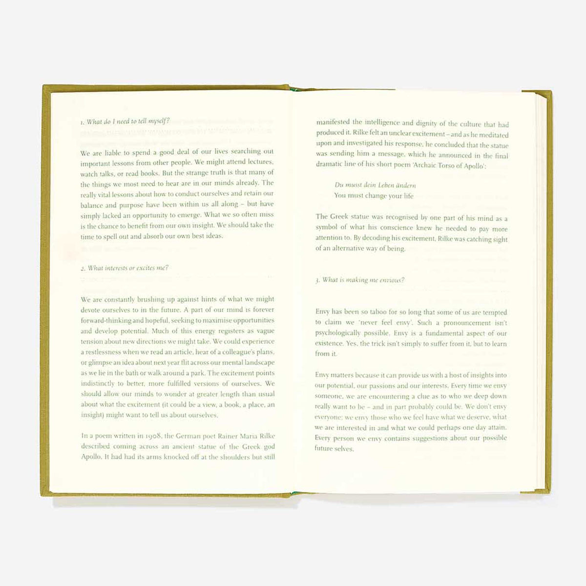 Journal "Self-Improvement Journal" – Englisch | The School of Life