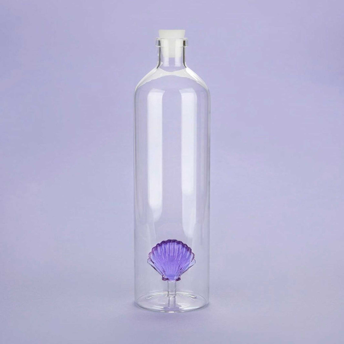 Glass Bottle Atlantis Shell – Lilac · 1.2 L | Balvi