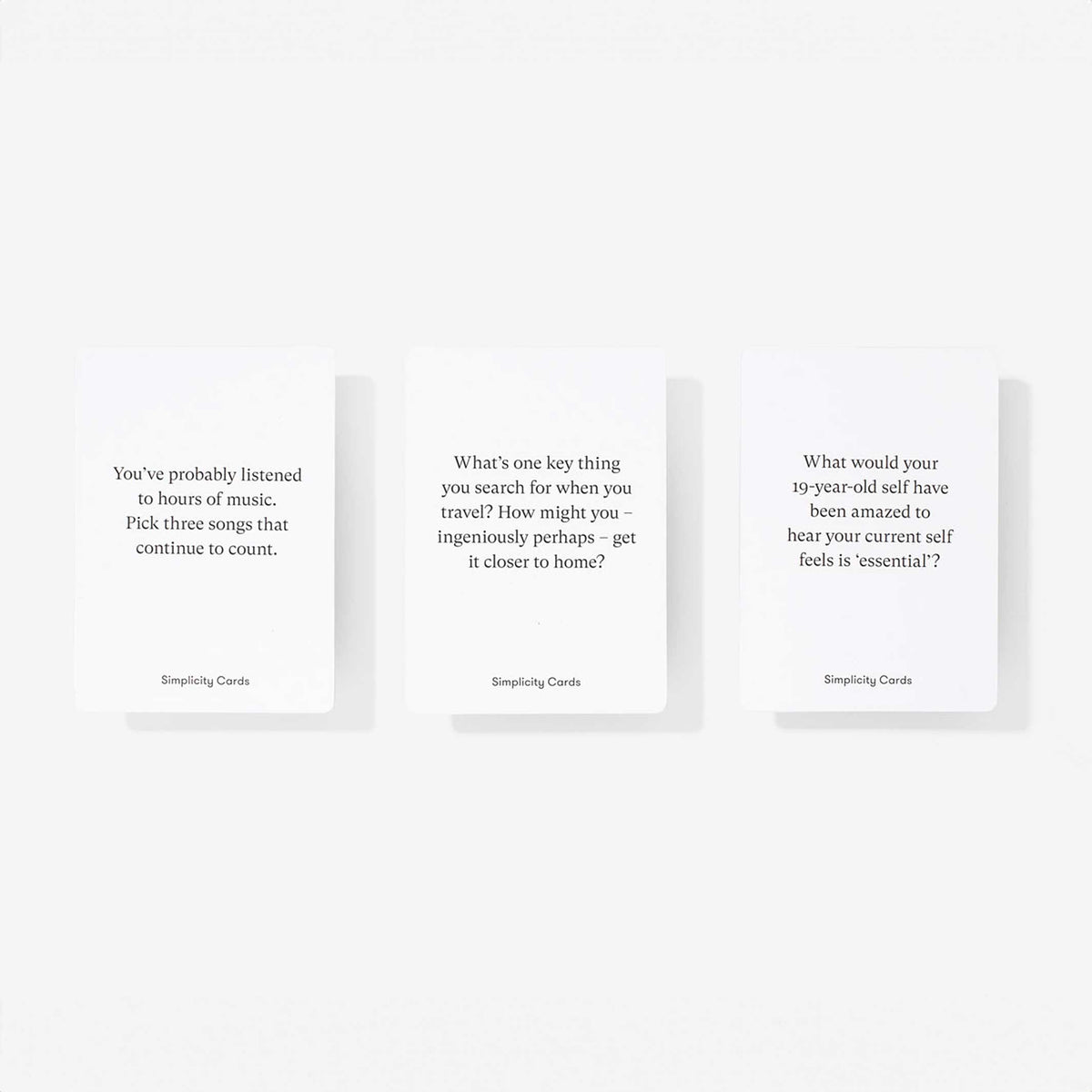 Kartenspiel "Simplicity Cards" – Englisch | The School of Life