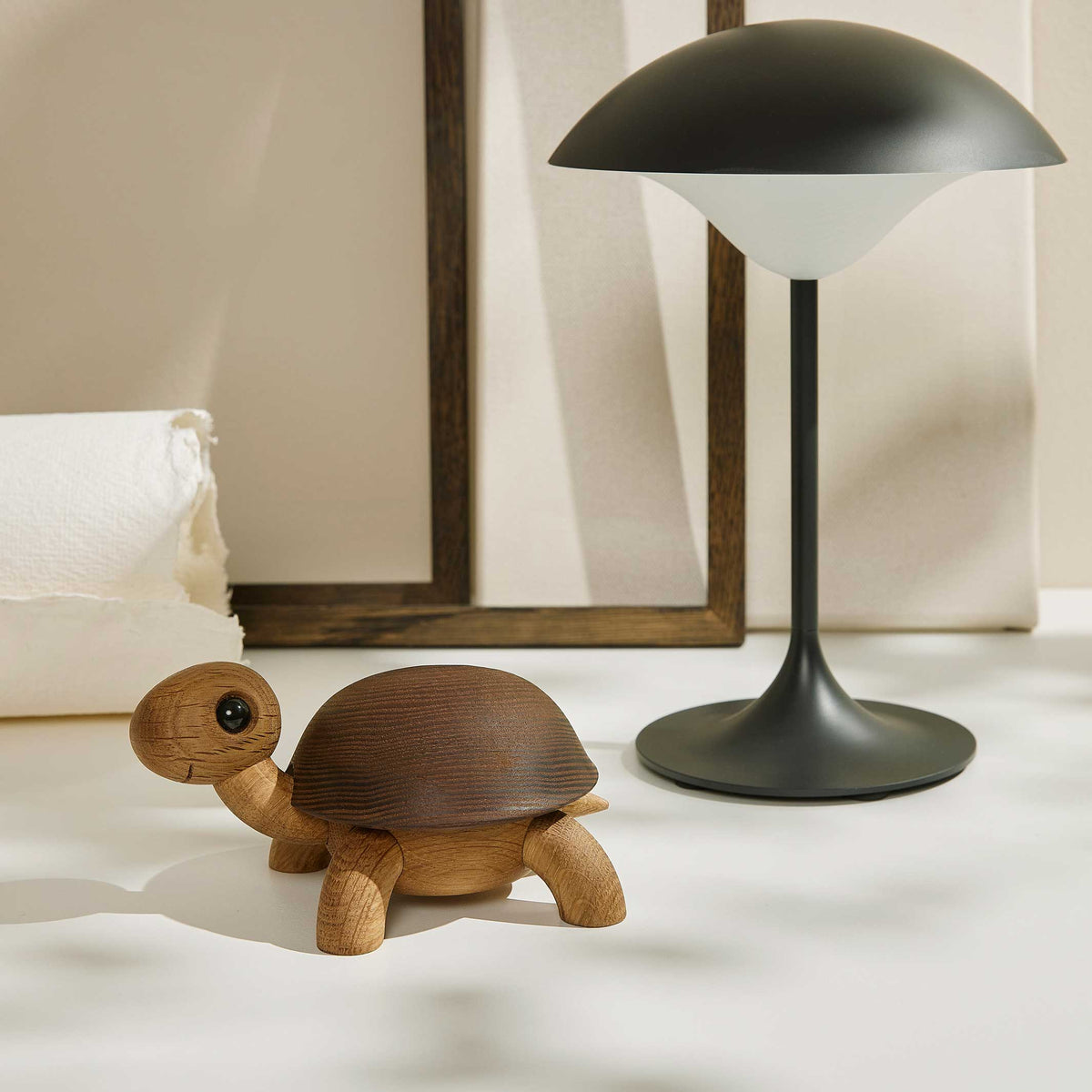 Holzschildkröte Slowy Groß – Eiche · 17 cm | Spring Copenhagen