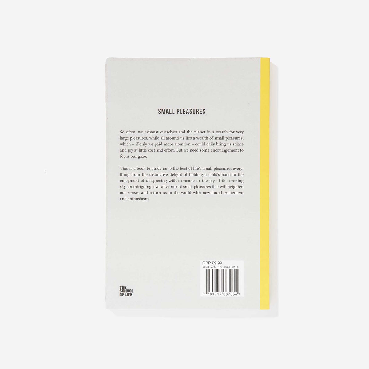 Paperback "Small Pleasures" | The School of Life