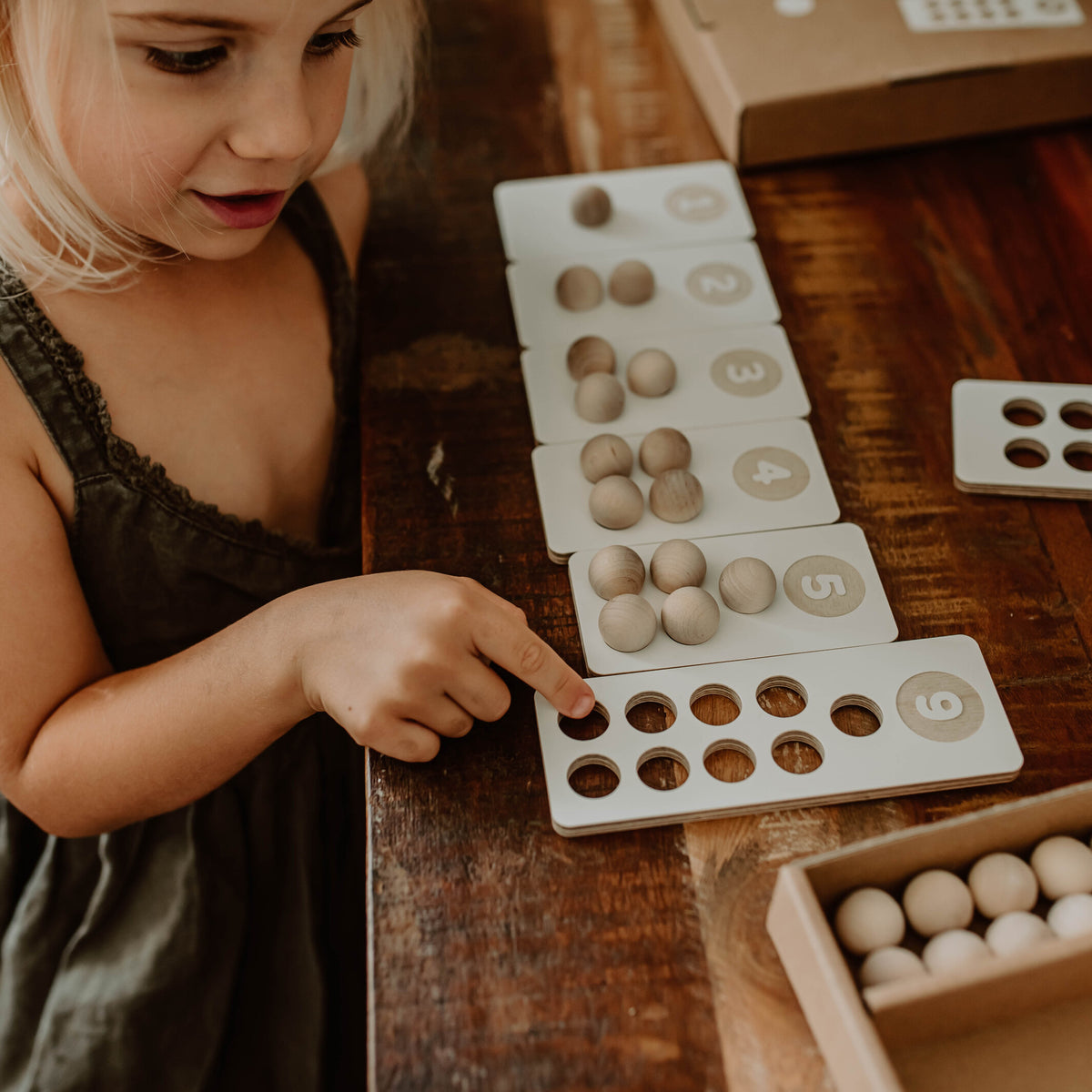 COUNTING NUMBERS - counting toys - Montessori | milin