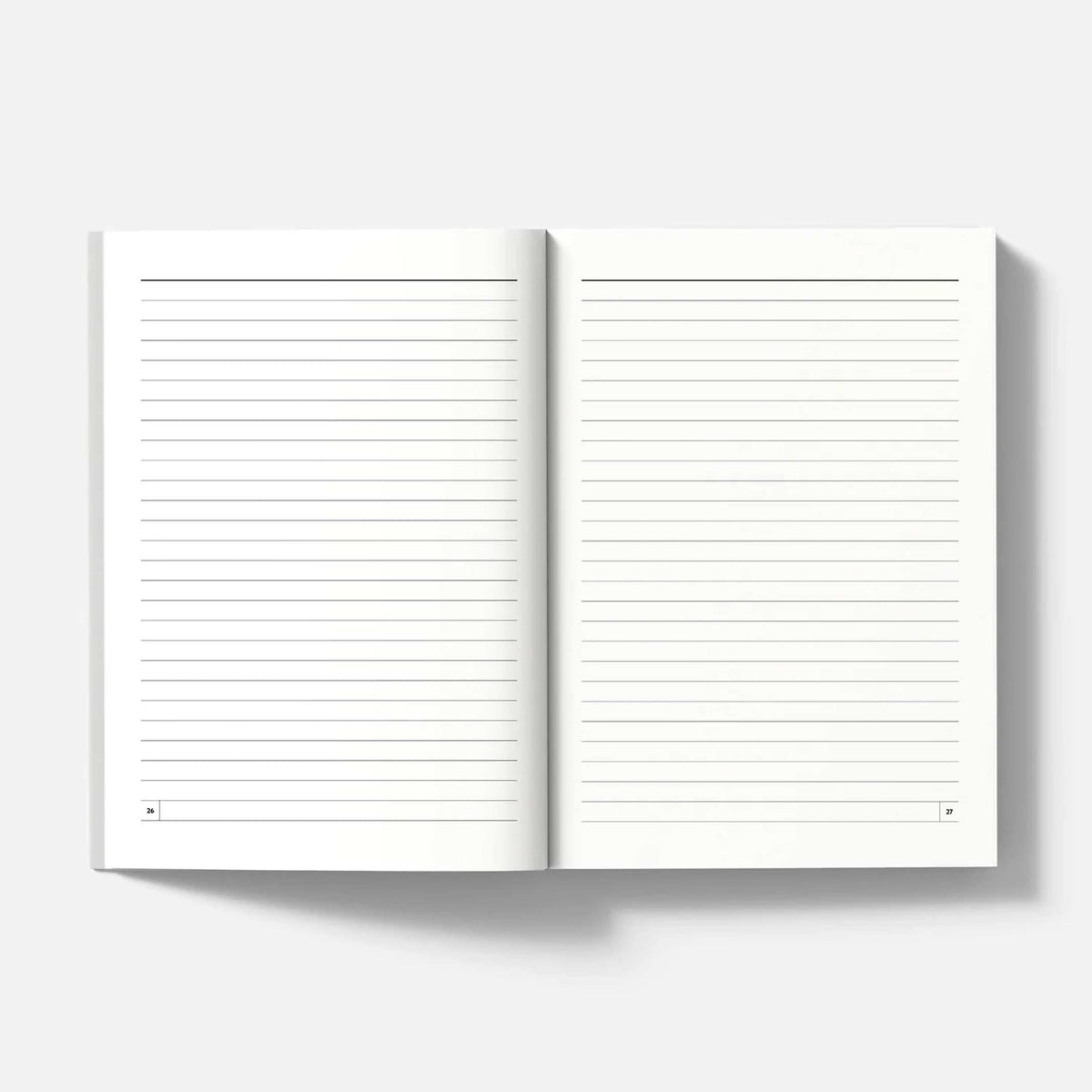 ST. KILDA LINED NOTEBOOK - liniertes Notizbuch - B6 & 144 Seiten | nolki