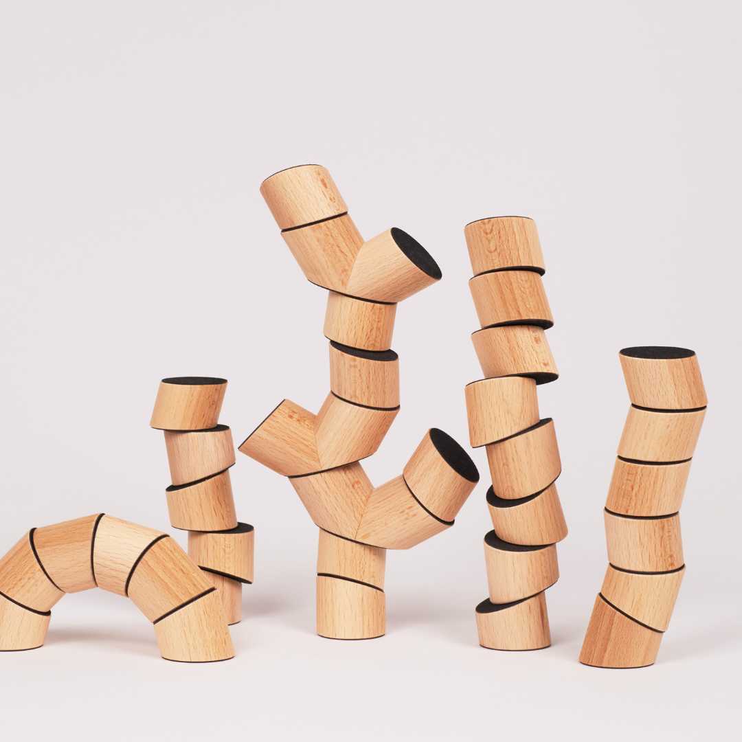 LOGGOS - Stapelspiel aus Holz | Frechling