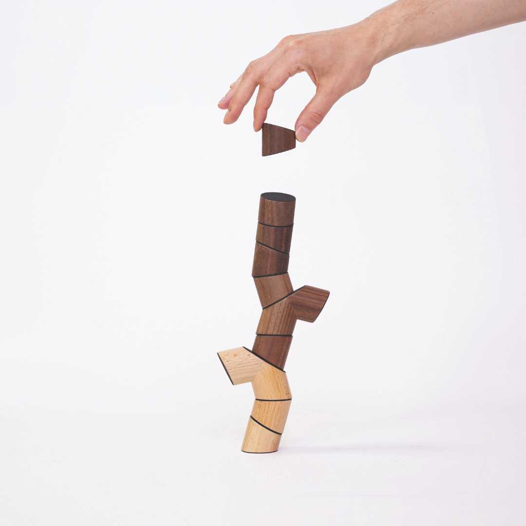 LOGGOS - Stapelspiel aus Holz | Frechling
