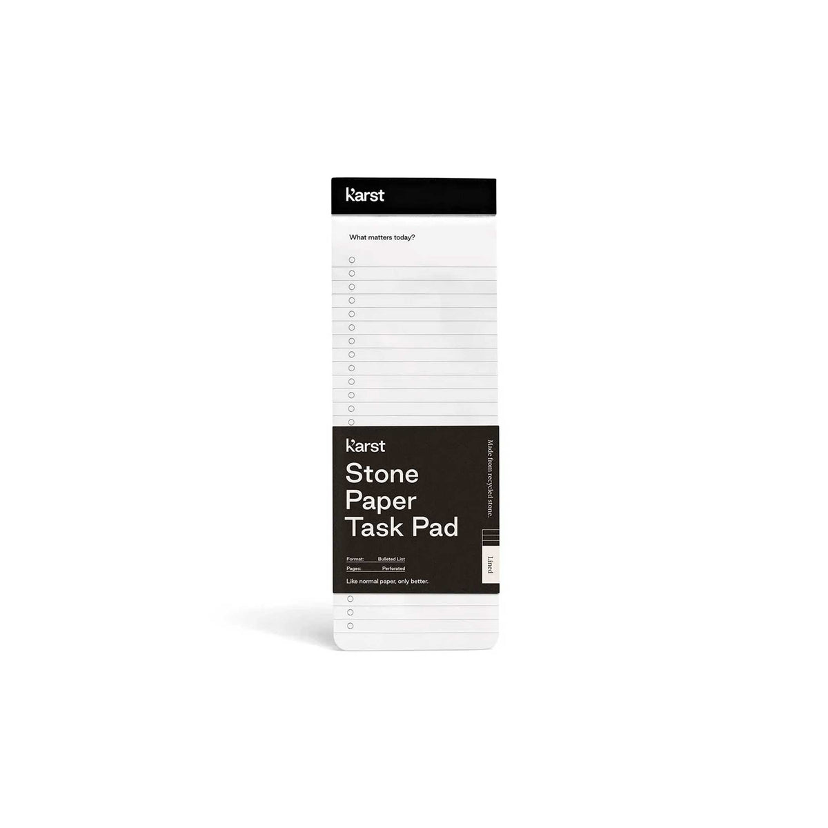 TASK PAD | AUFGABENPLANER für Notizen, Listen & Erinnerungen | KarstGoods