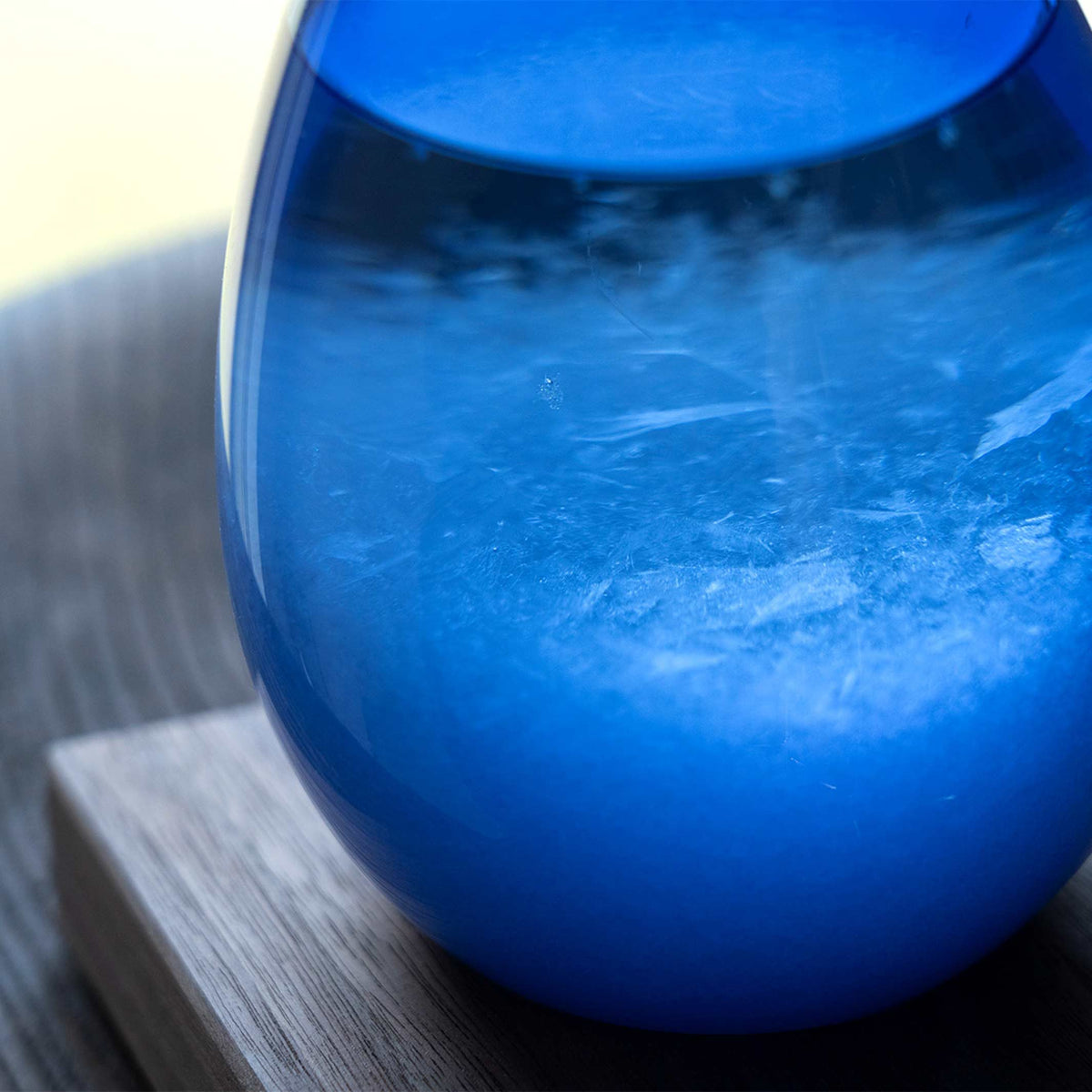 Sturmglas "Tempo Drop" – Glas · Blau · 20,5 cm | 100percent