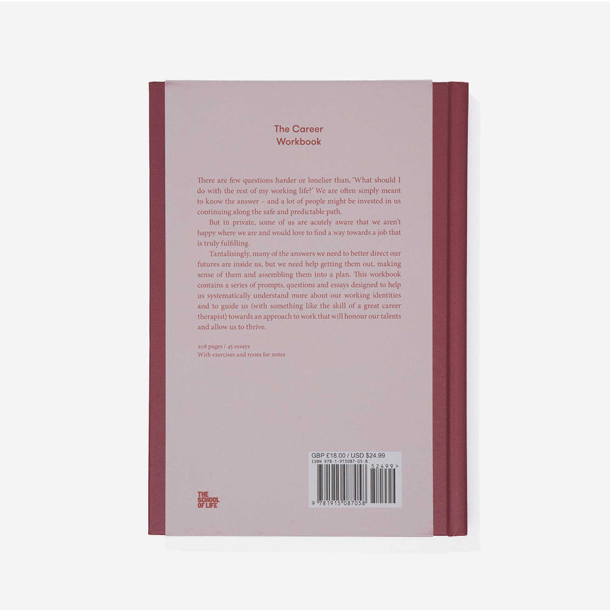 Workbook "The Career Workbook" – Englisch | The School of Life