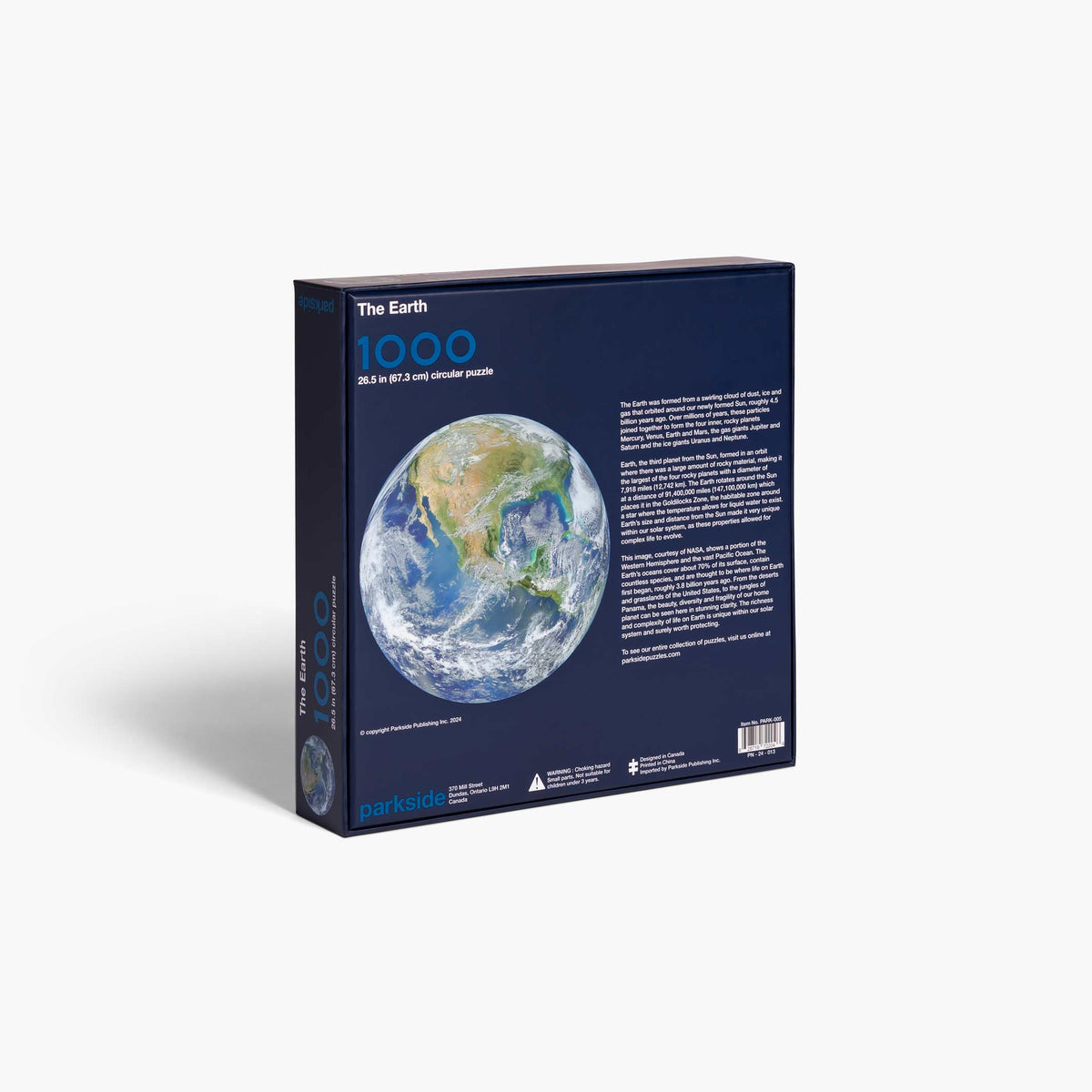 THE EARTH - 1.000 Teile Puzzle der Erde | parkside