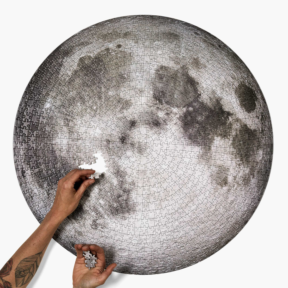 THE MOON - 1.000 Teile Puzzle des Mondes | parkside