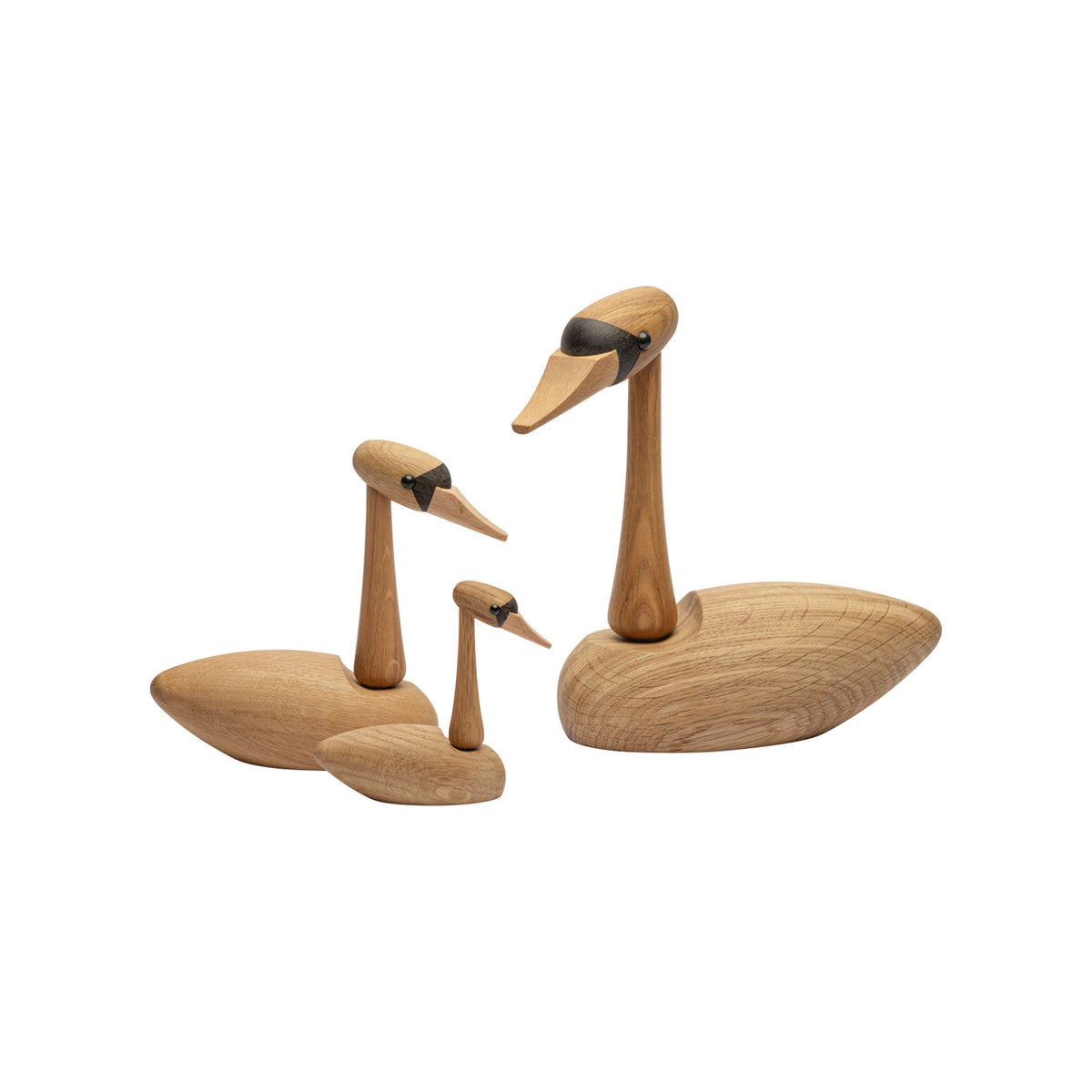 Holzschwan "The Swan" Groß – Eiche · 25 cm | Spring Copenhagen