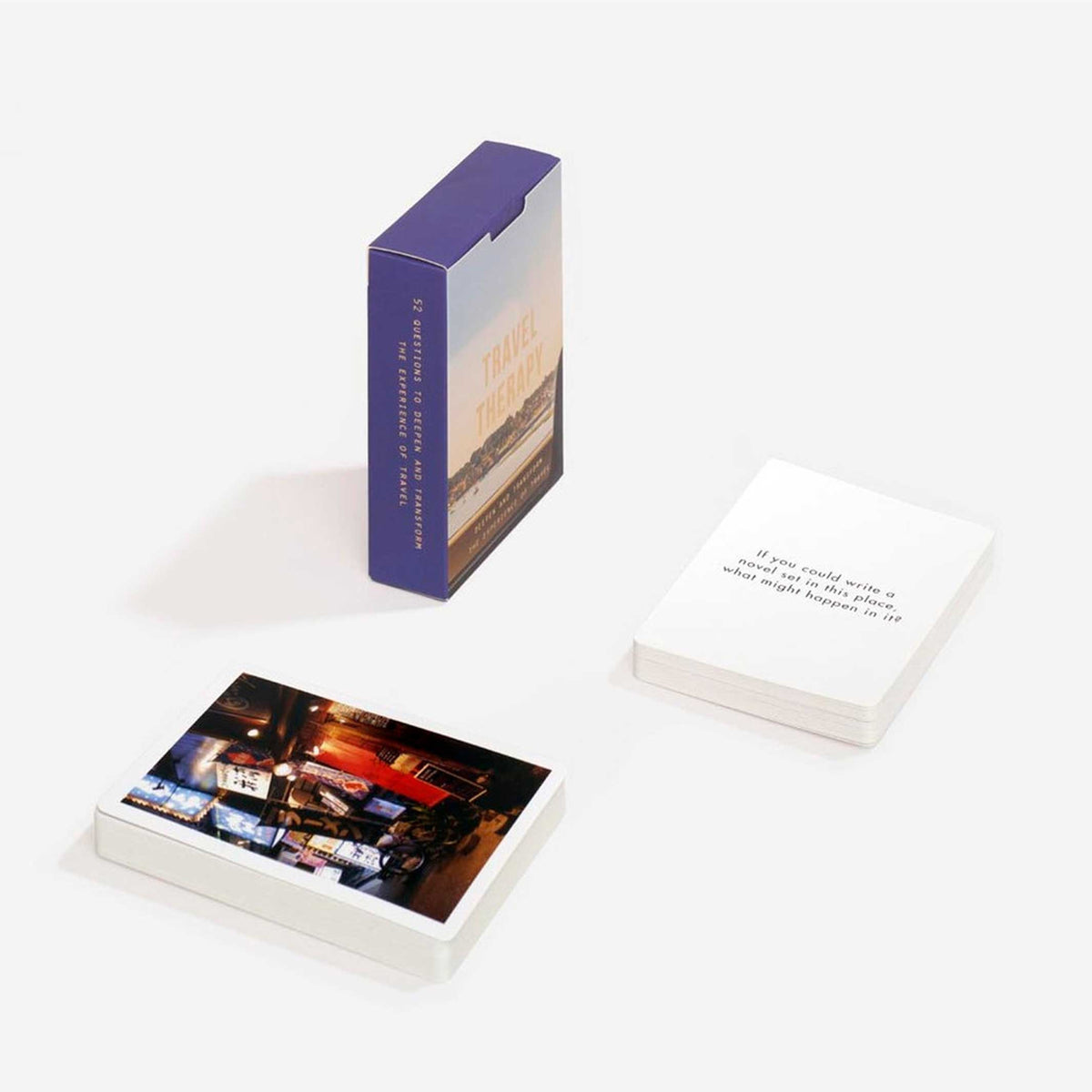 TRAVEL THERAPY | JEU DE CARTES | Édition anglaise | The School of Life