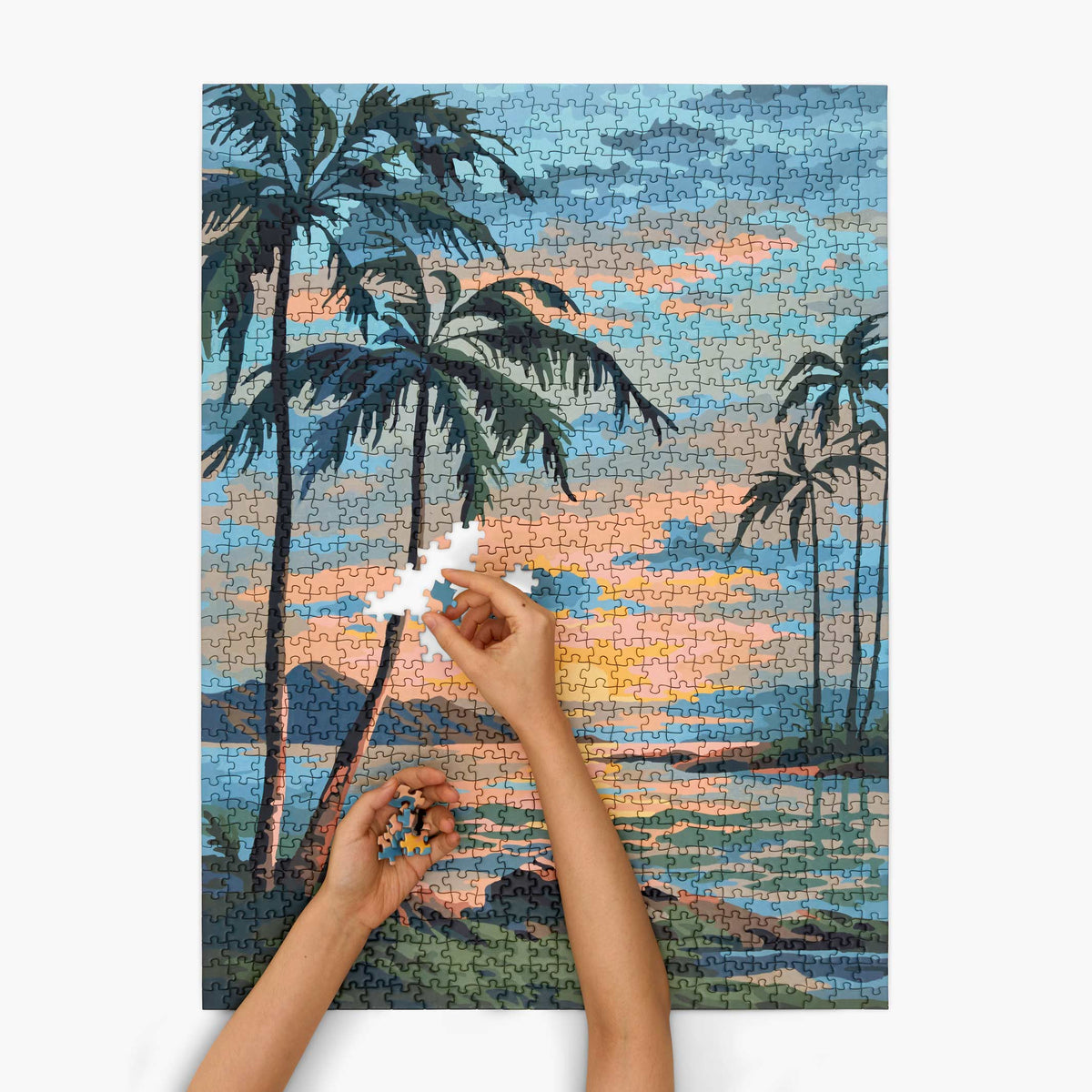 TROPICS - Vintage Paint by Numbers - Puzzle 1.000 Teile | parkside