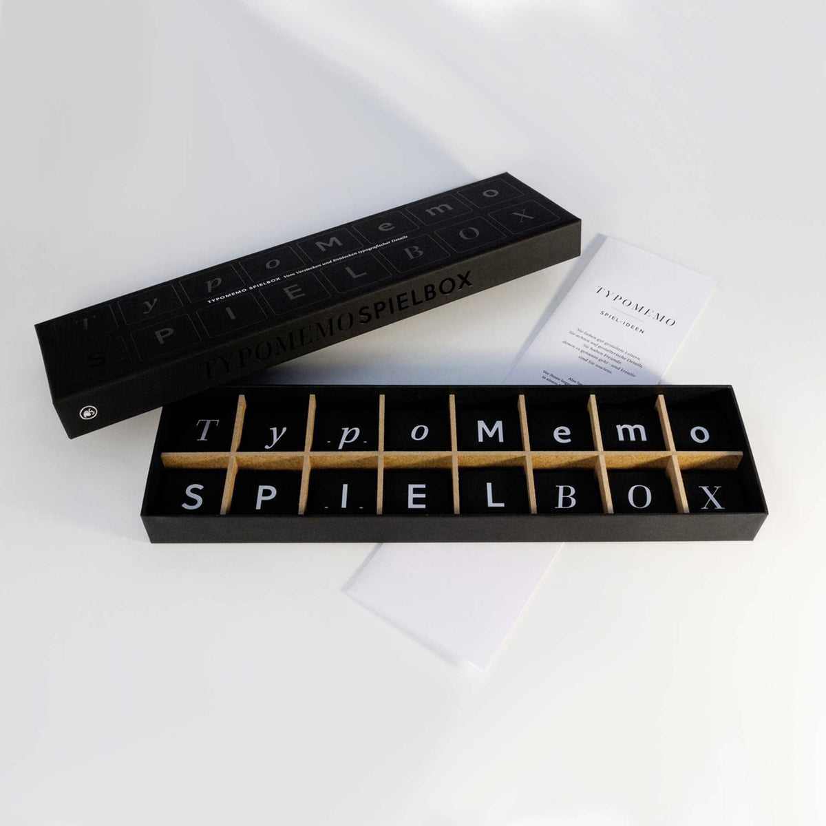 TYPOMEMO - Typography Spielbox | Bertram Schmidt-Friderichs | Hermann Schmidt Verlag