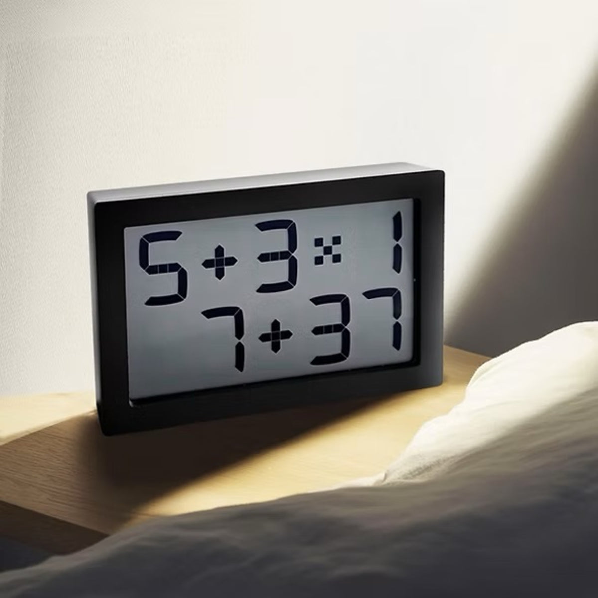 Rechenuhr "Albert Clock" Mini – LCD · 14 cm | Albert Clock