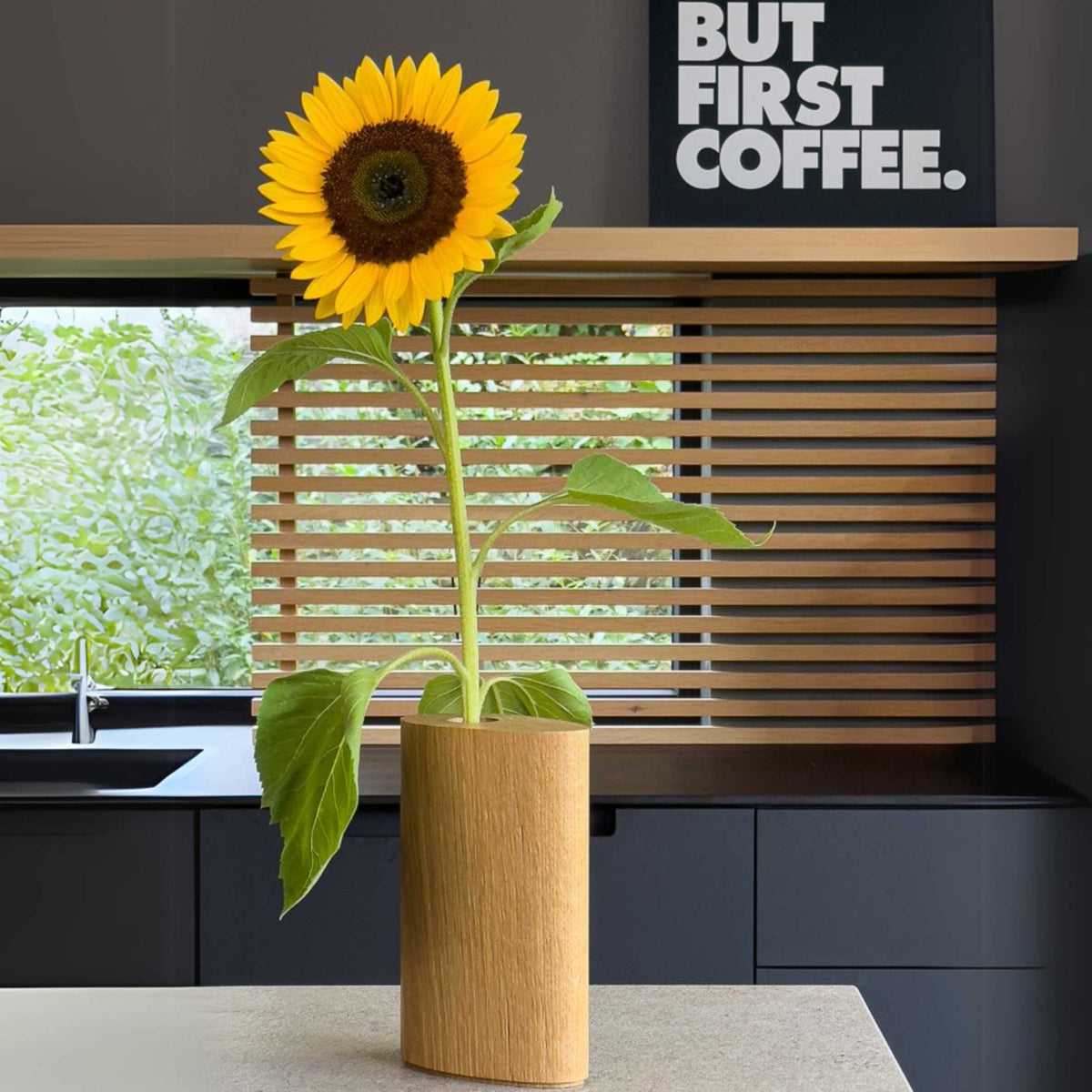 GRANDIR! - Vase en bois | finbeaux